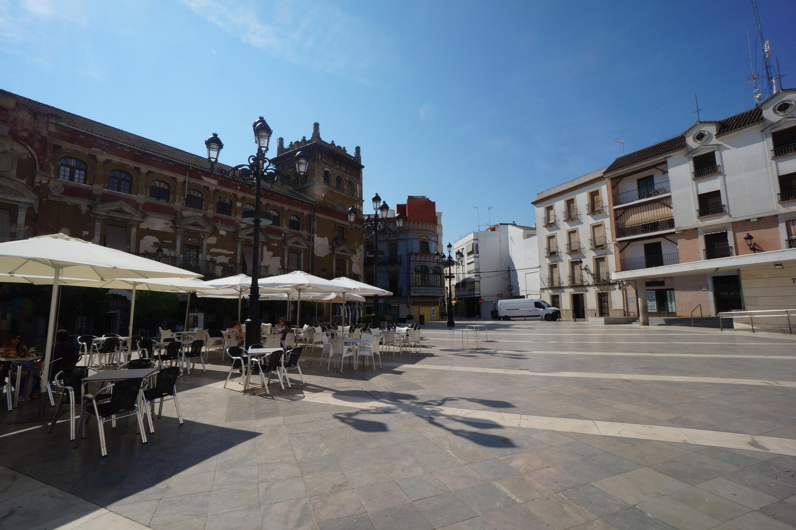 Plaza de la Rosa, en Montilla.