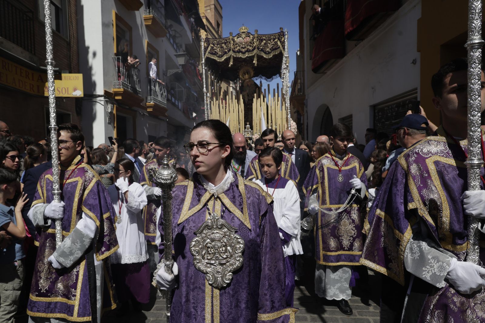 La salida de la Hermandad de la Sagrada Cena en imágenes