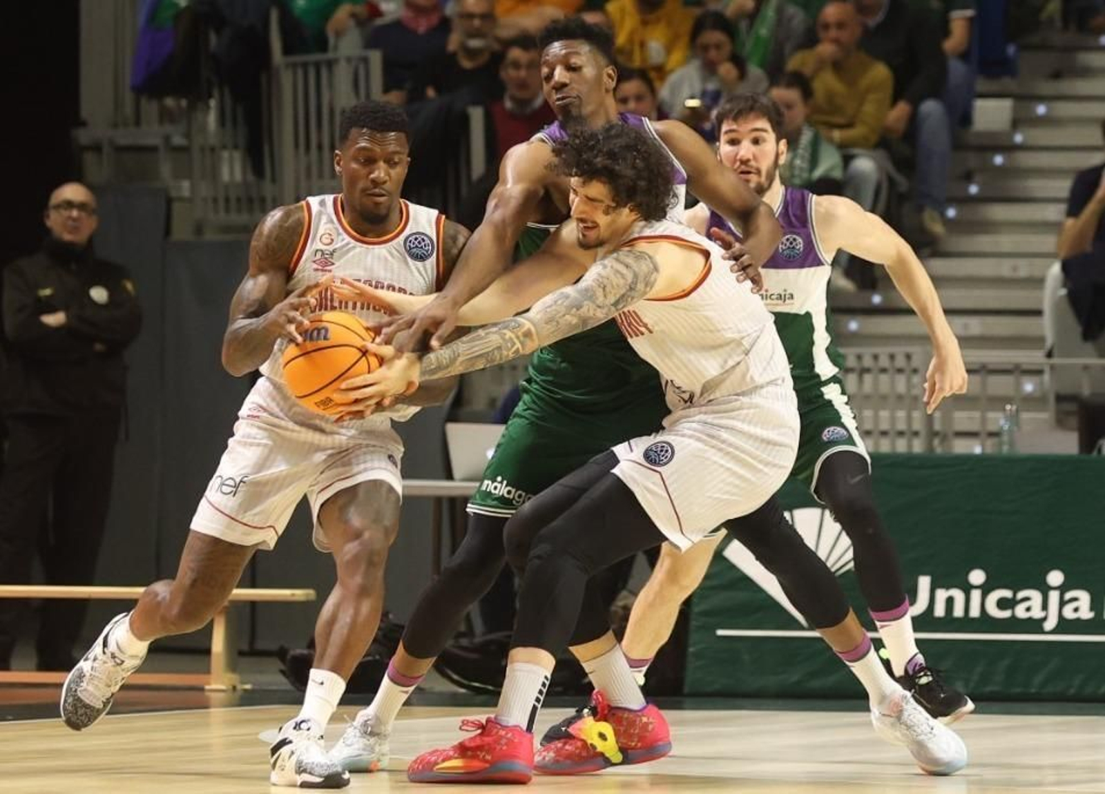 Las fotos del Unicaja-Galatasaray
