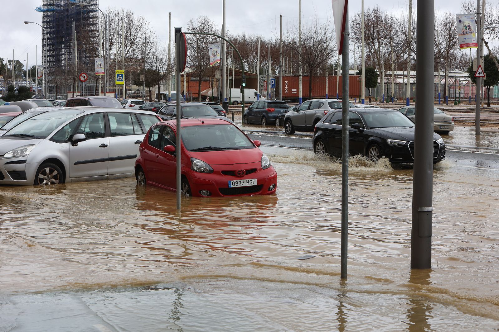 Inundaciones en Flota de Indias