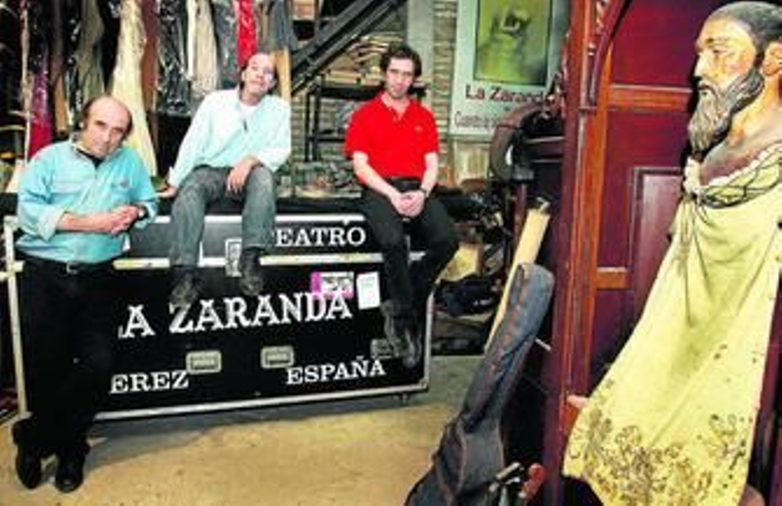Los miembros de la  compañía jerezana La Zaranda han confirmado en más de treinta países su gran calidad escénica y estética.
