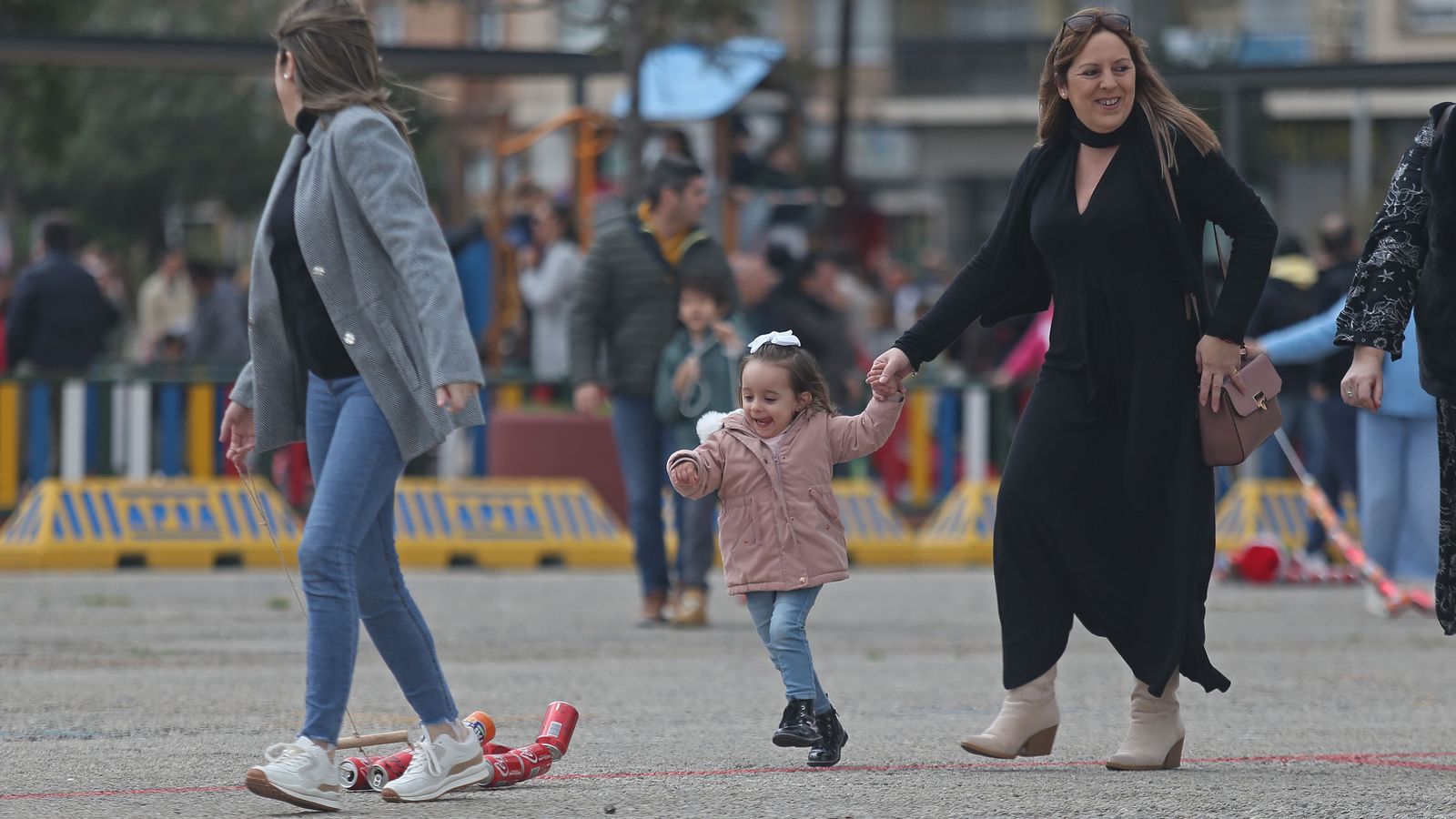 Fotos del arrastre de latas en Algeciras
