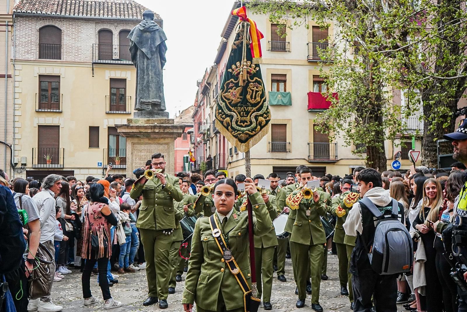 Fotos: el Domingo de Ramos de Granada se queda sin su Santa Cena