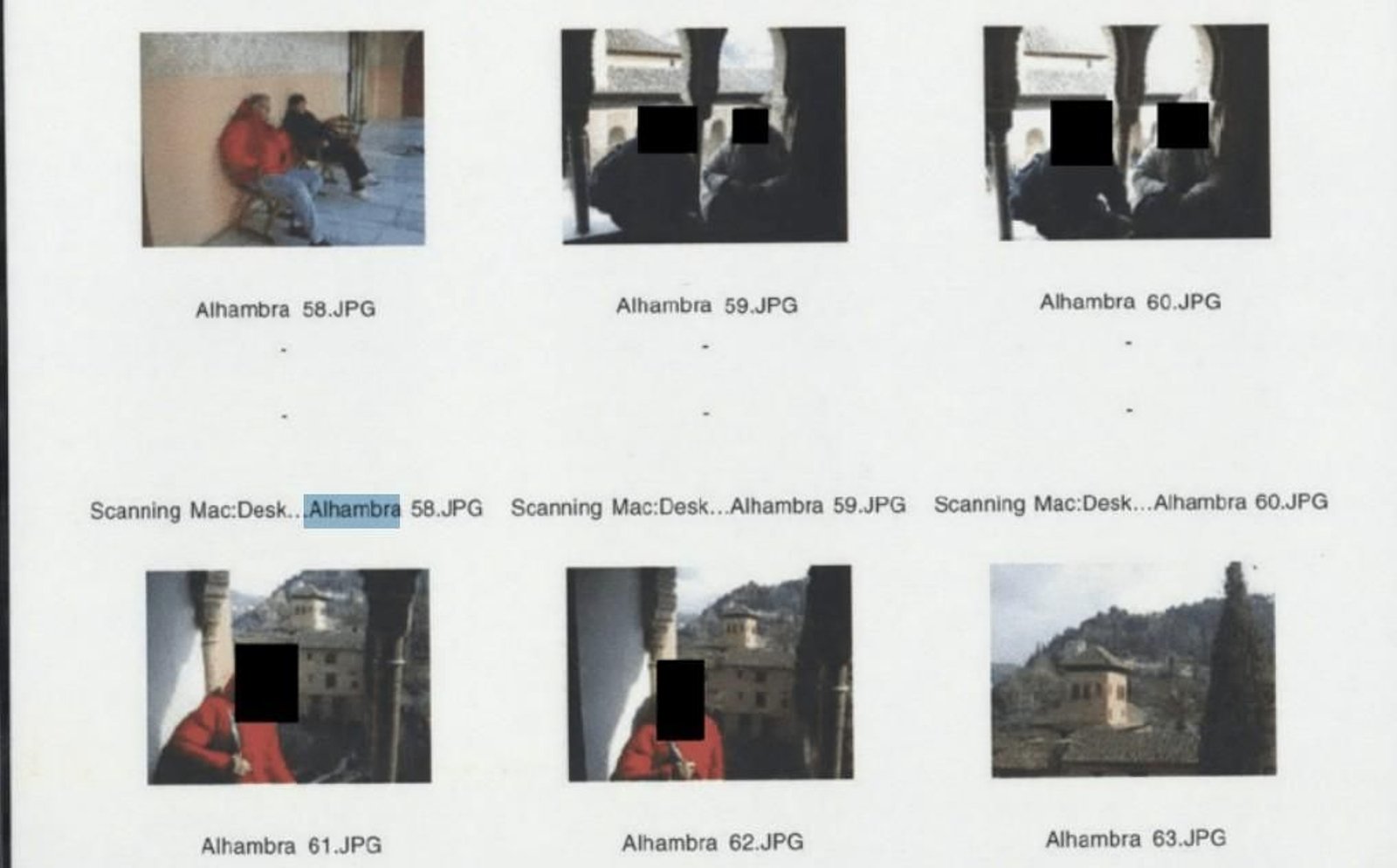 Imágenes desclasificadas de la visita de Epstein a La Alhambra