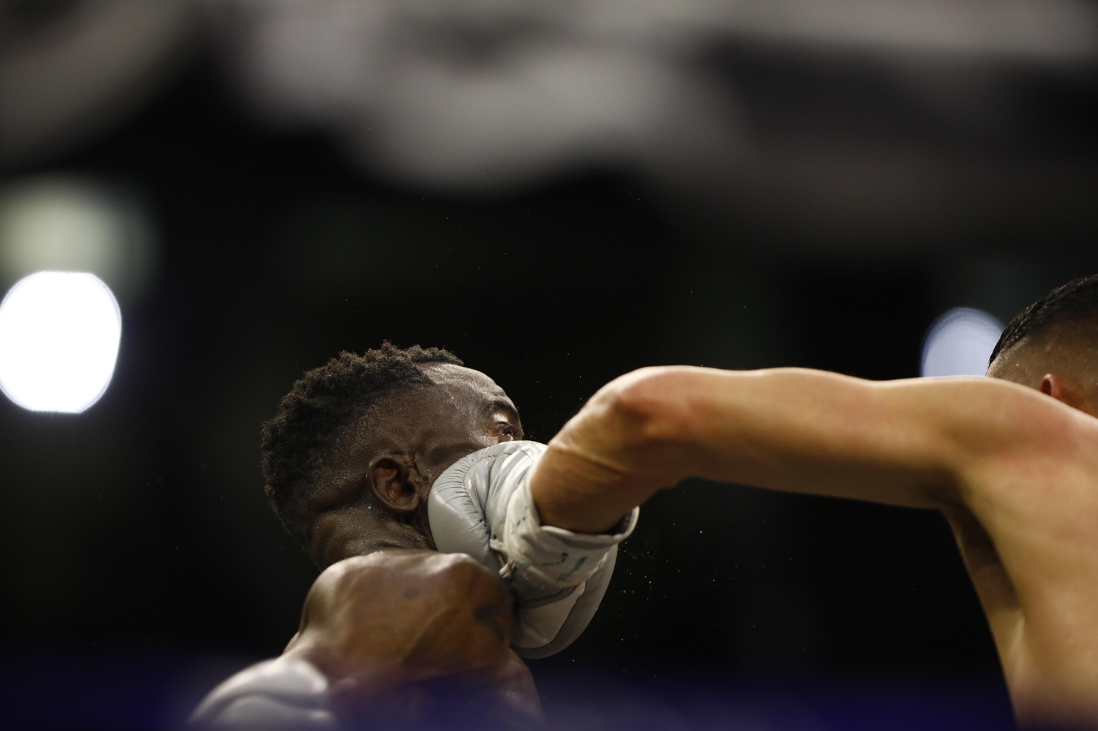 Las imágenes del combate entre José Luis Navarro Jr y Ronny Landaeta en Córdoba