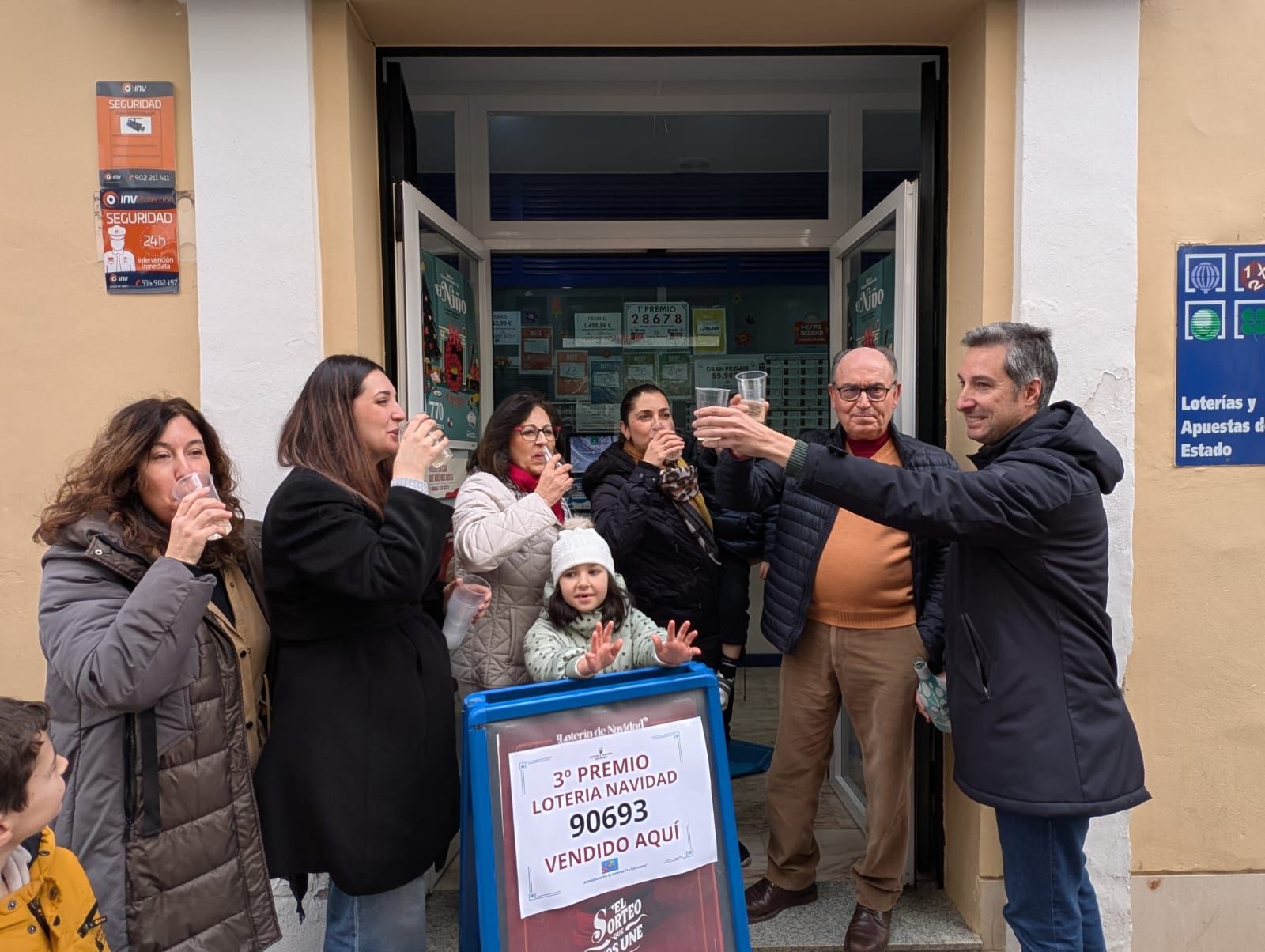 Brindis en Montilla.