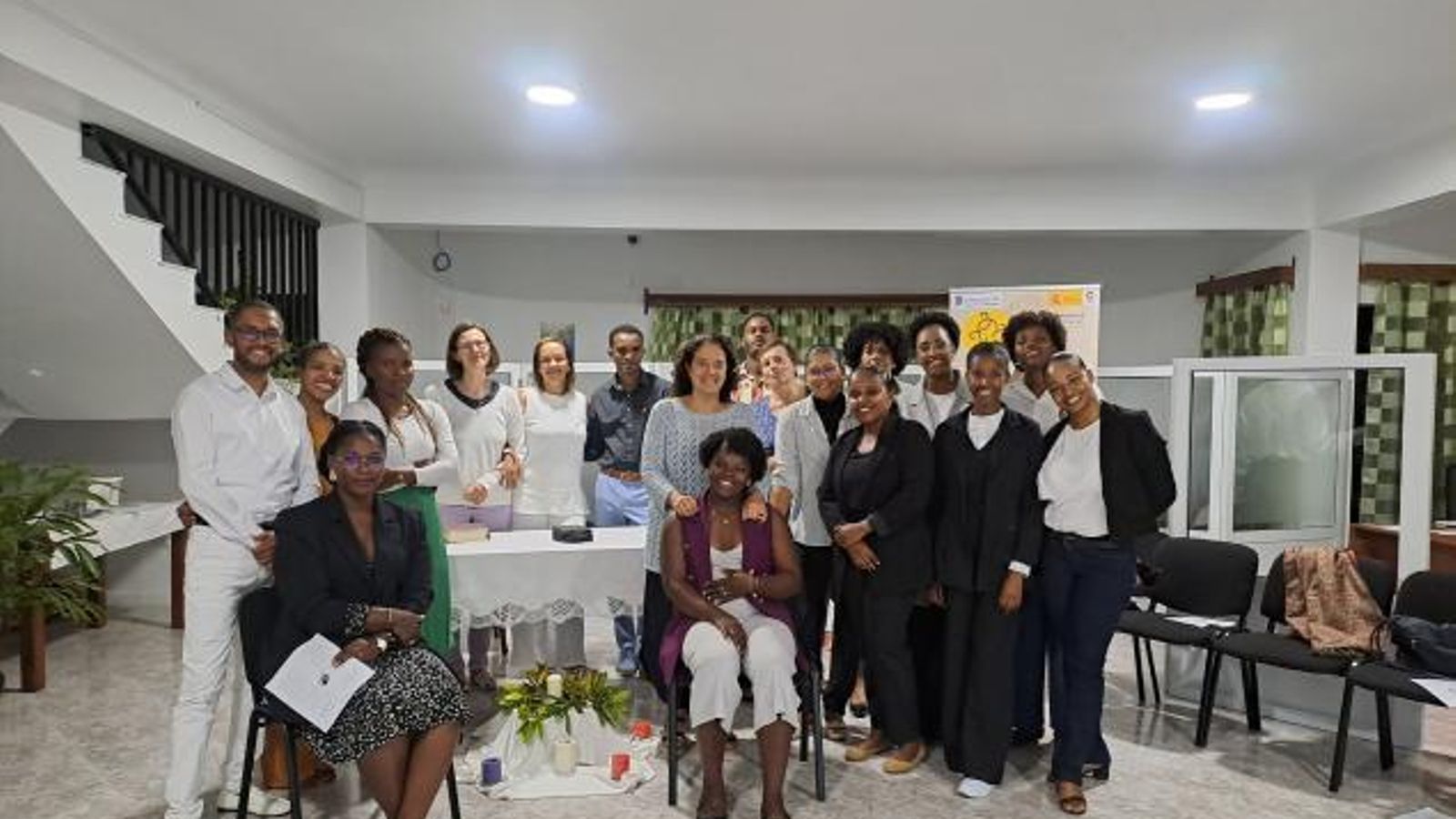 Una entrega de diplomas de un taller.