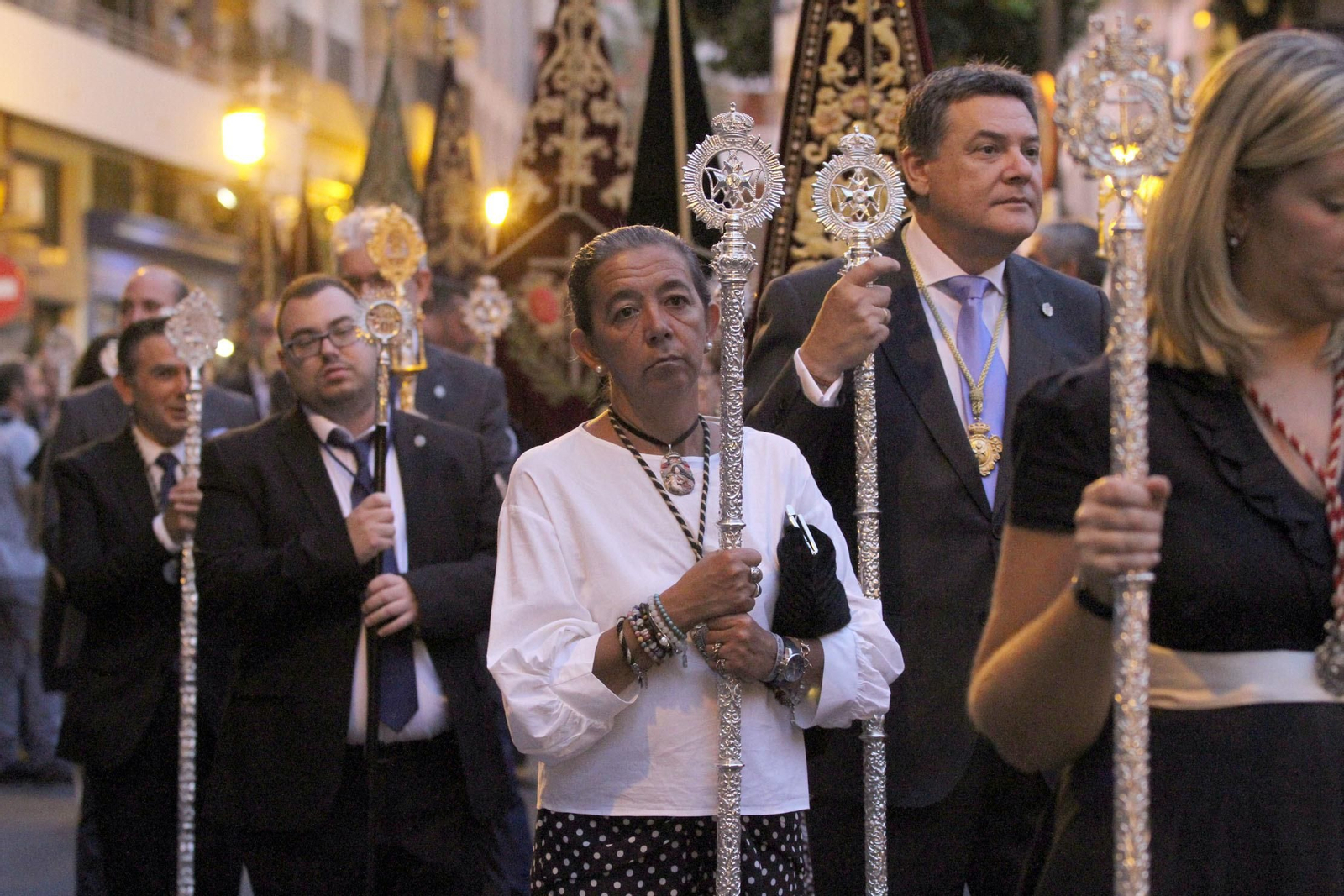 Procesión solemne de la Virgen de la Cinta.