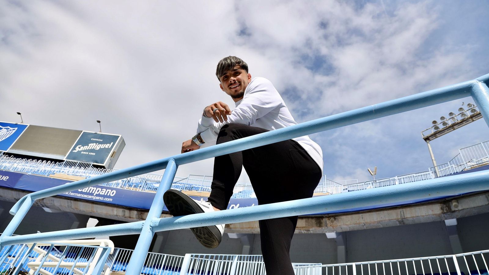 Kevin, en La Rosaleda.