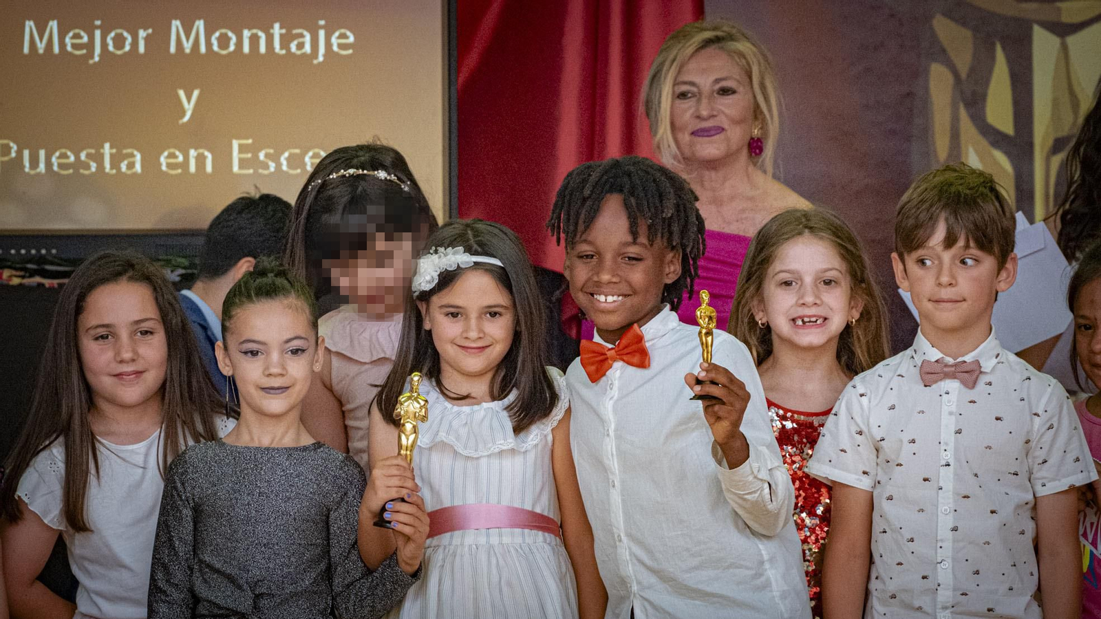 Ceremonia de entrega de los 'Oscars' en el colegio 'Casal Carrillo' de San Fernando