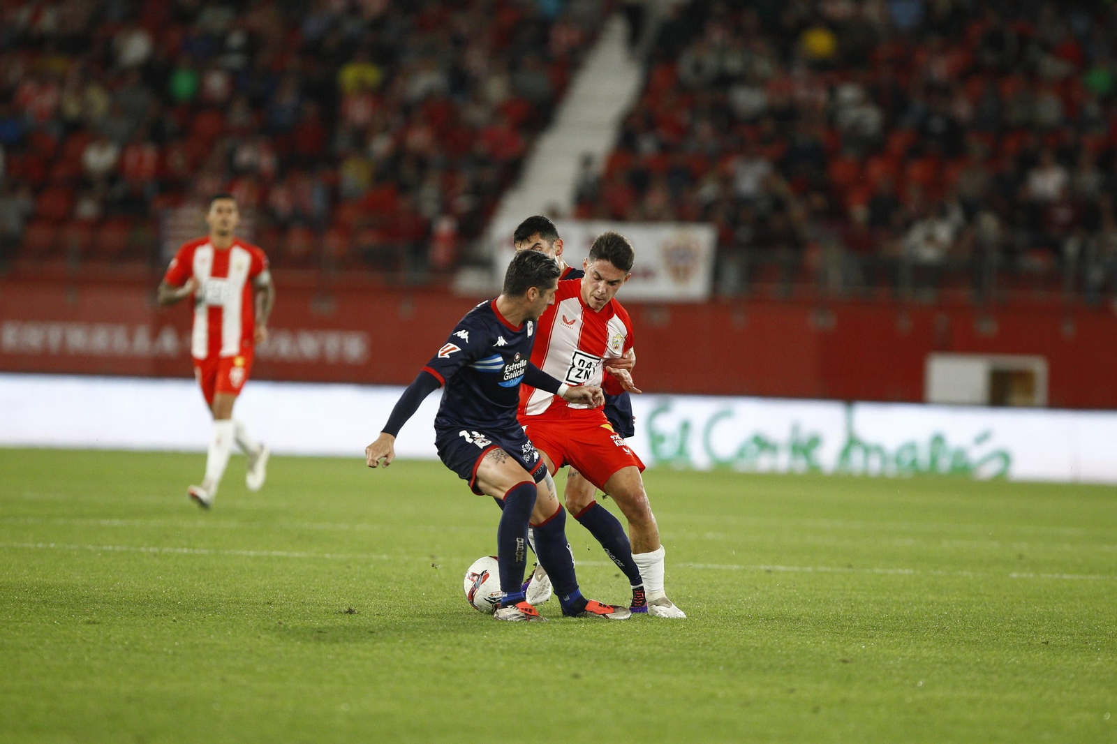 El partido U.D. Almería-Deportivo de La Coruña, en imágenes