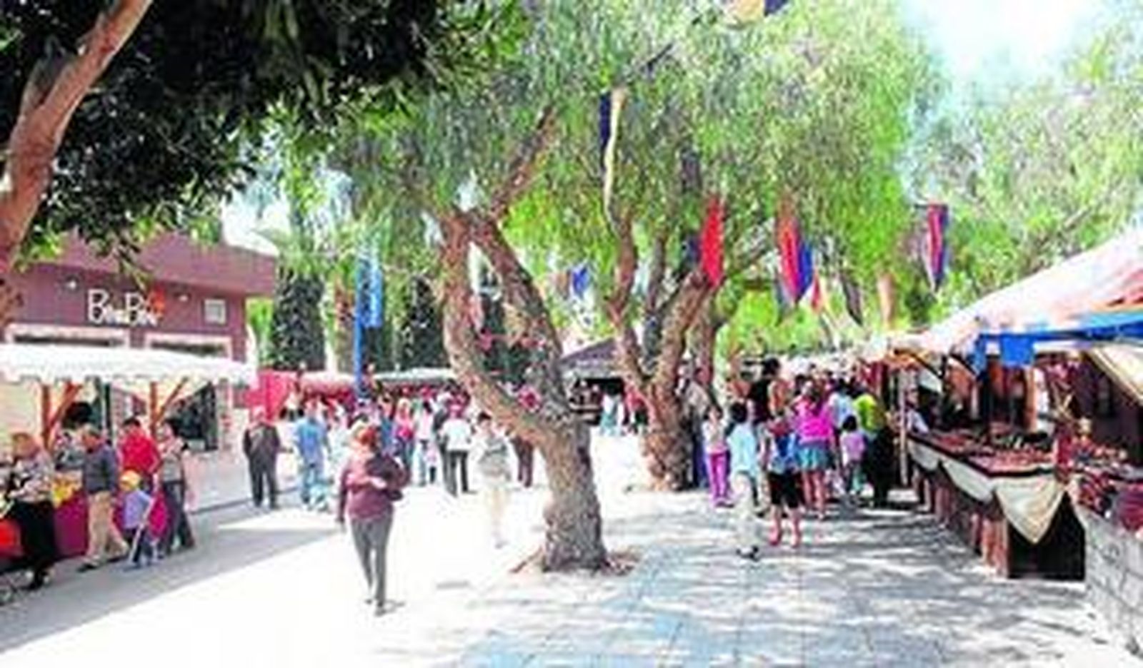 El mercado celebrado el año anterior.