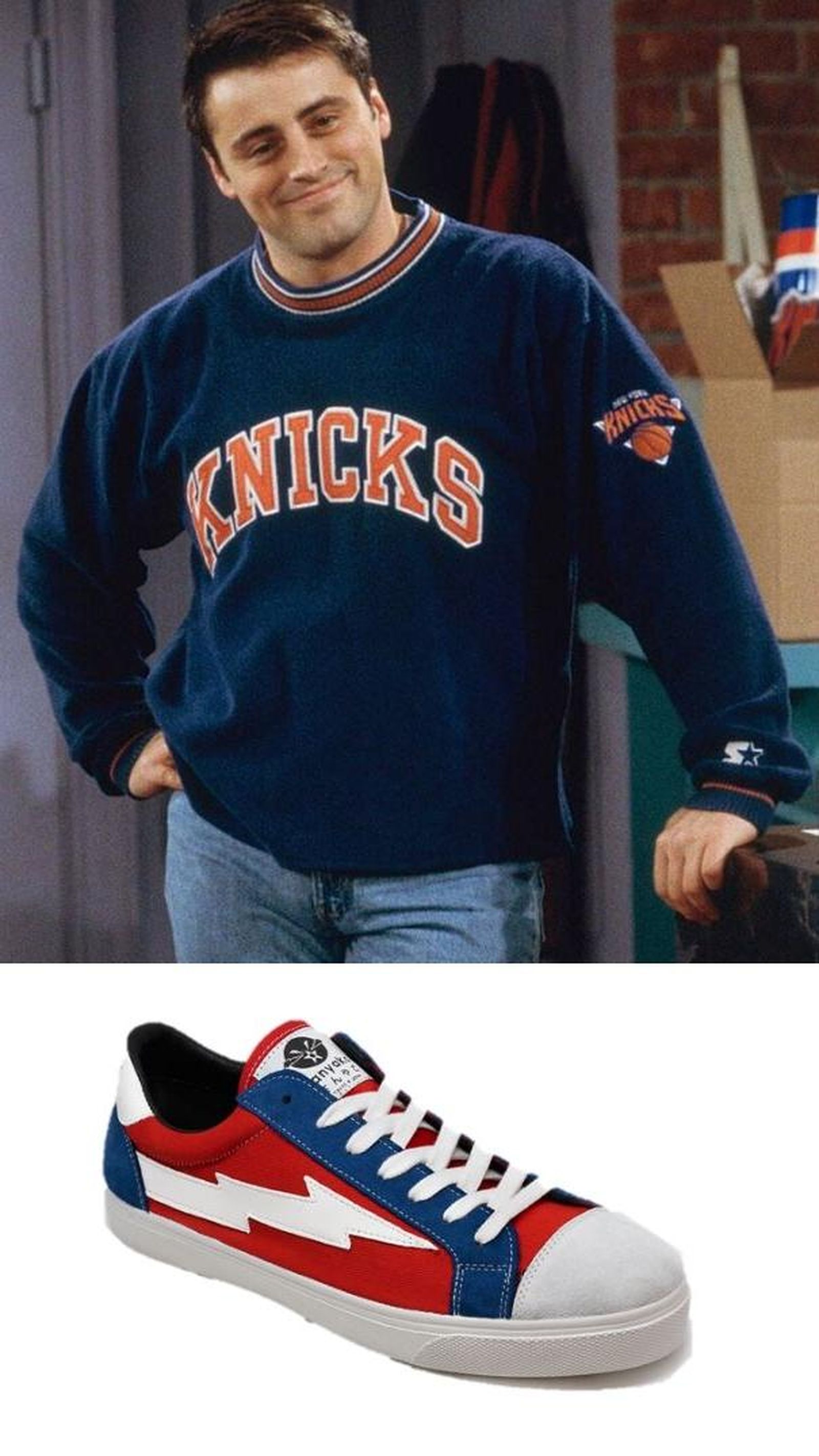 Las Sanyako de Joey de Friends.