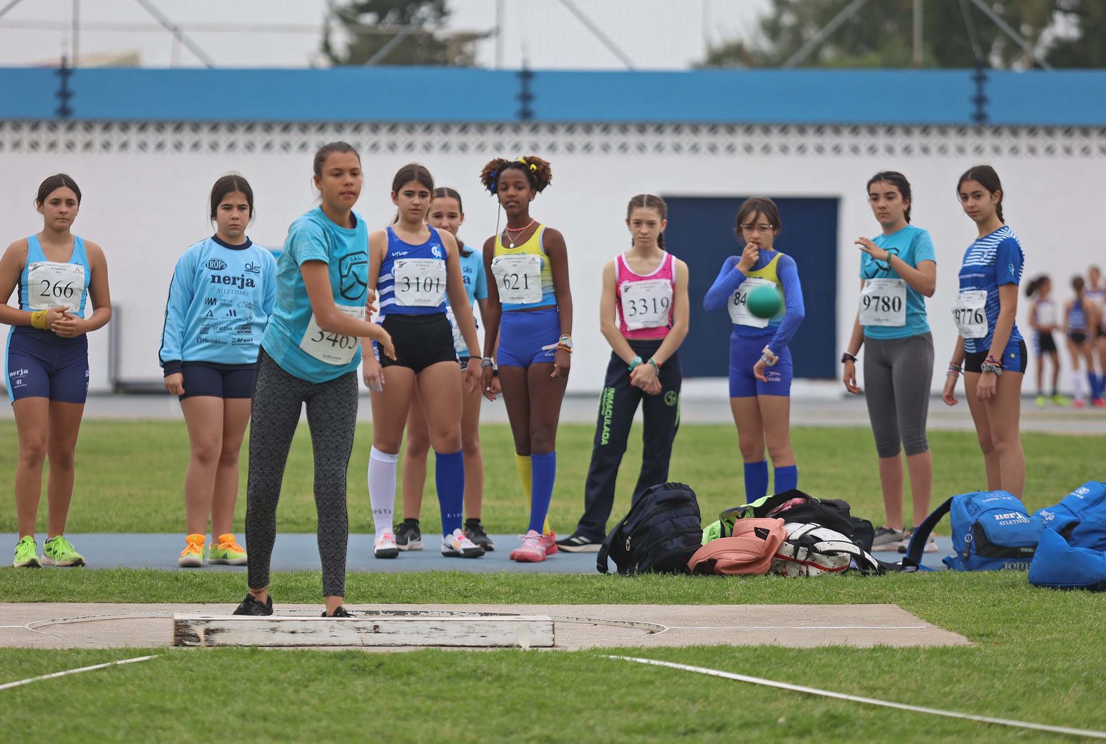 Fotos del cuarto control de invierno de la Delegación Gaditana de Atletismo en Algeciras