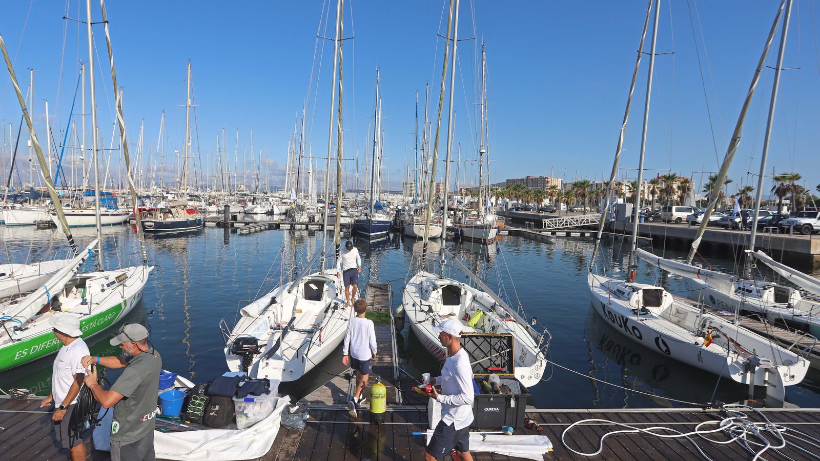 Fotos del XV Campeonato de Vela de España J80 en La Línea