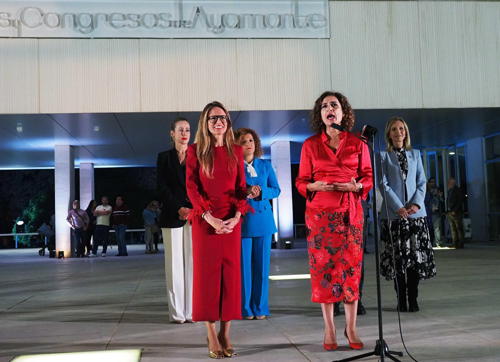 Inauguración del nuevo Palacio de Congresos y Exposiciones de Ayamonte.