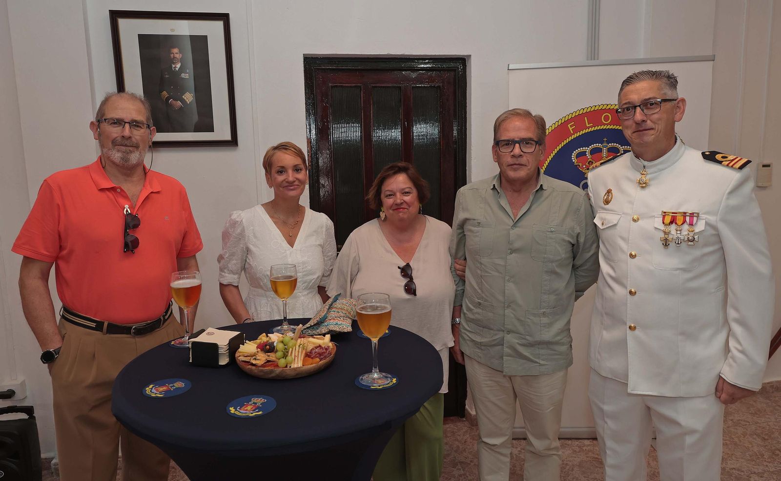 Fotos de la recepción de la Comandancia de Marina y la Autoridad Portuaria de la Bahía de Algeciras con motivo de la festividad de la Virgen del Carmen