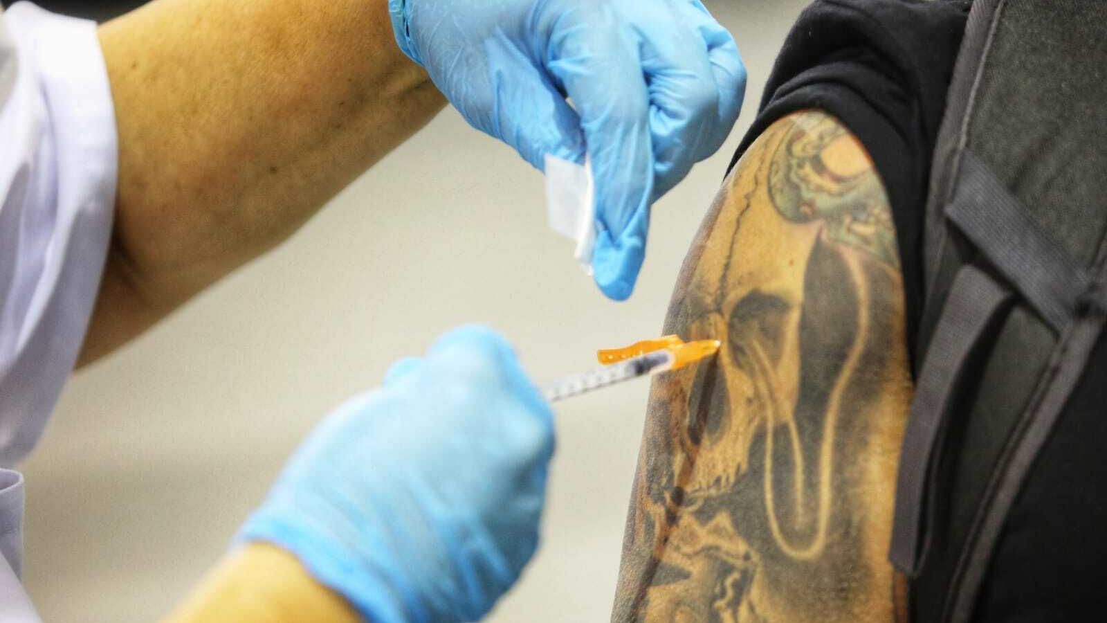 Momento del pinchazo