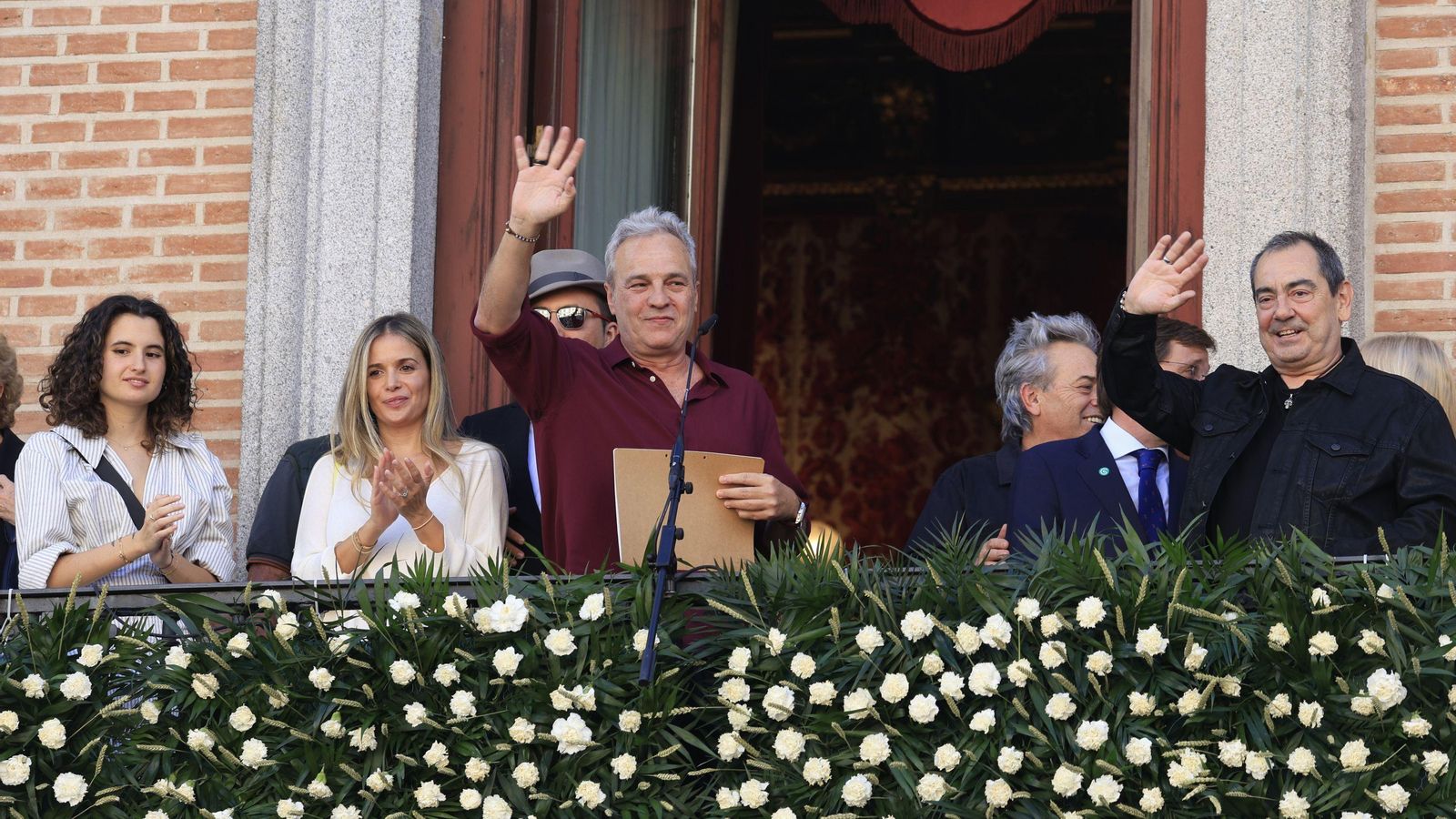 David Summers en el pregón de las fiestas de San Isidro
