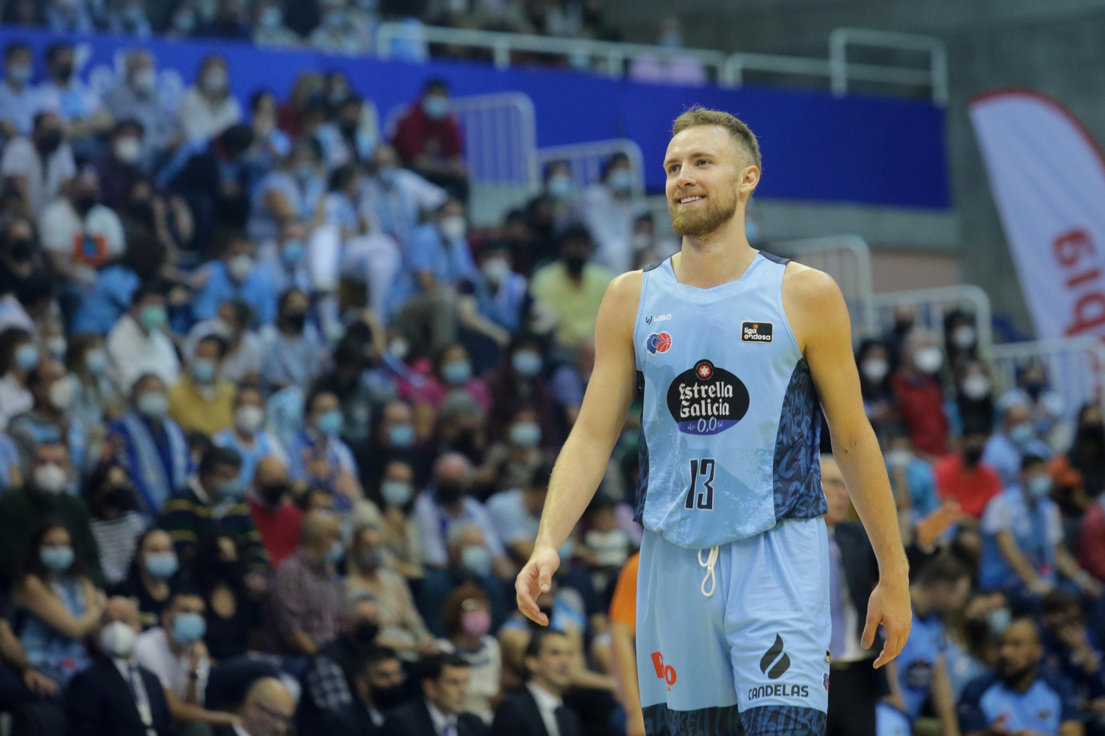Dzanan Musa, en un partido de esta temporada en ACB.