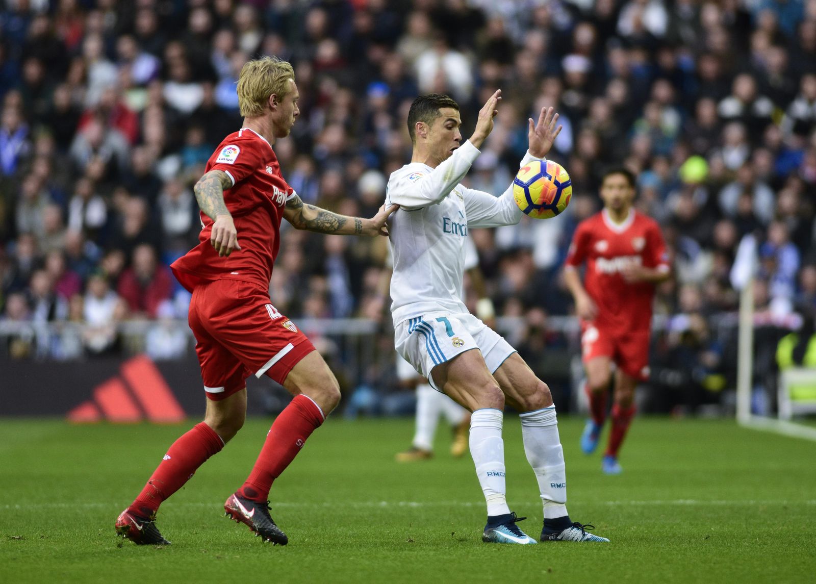 Las imágenes del Real Madrid-Sevilla