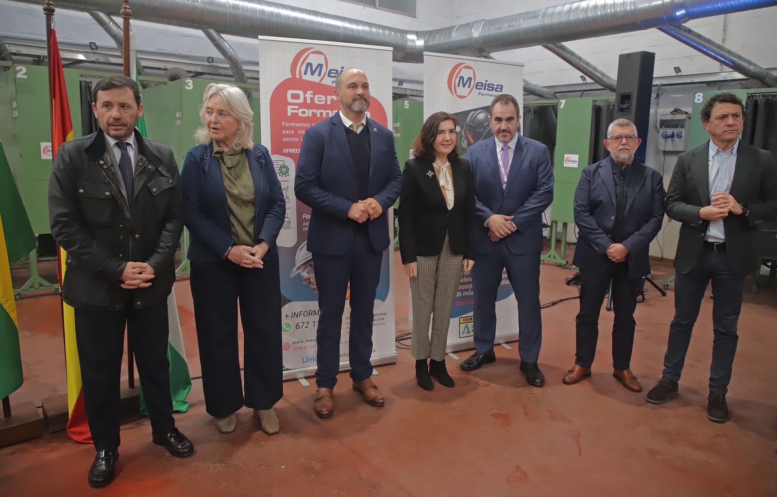Fotos de la inauguración del nuevo centro de formación de Meisa en Palmones