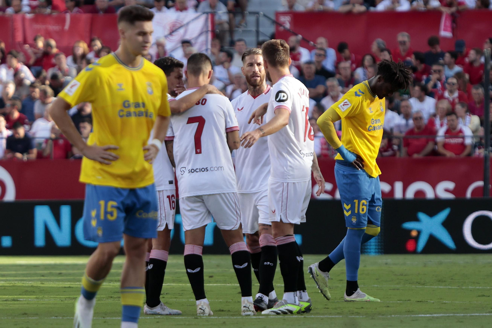 Las imágenes del Sevilla - Las palmas