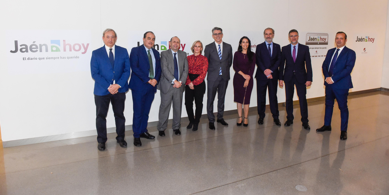 Acto de inauguración del nuevo periódico del Grupo Joly, Jaén hoy