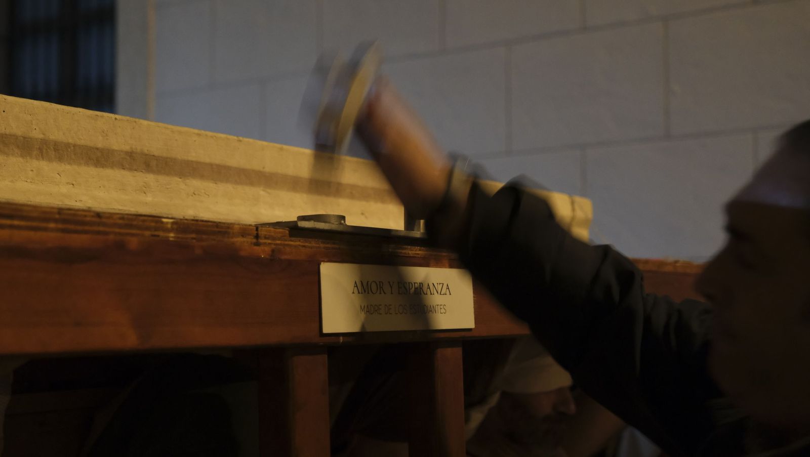 Las fotos del ensayo de Estudiantes para la Semana Santa de Almería 2026