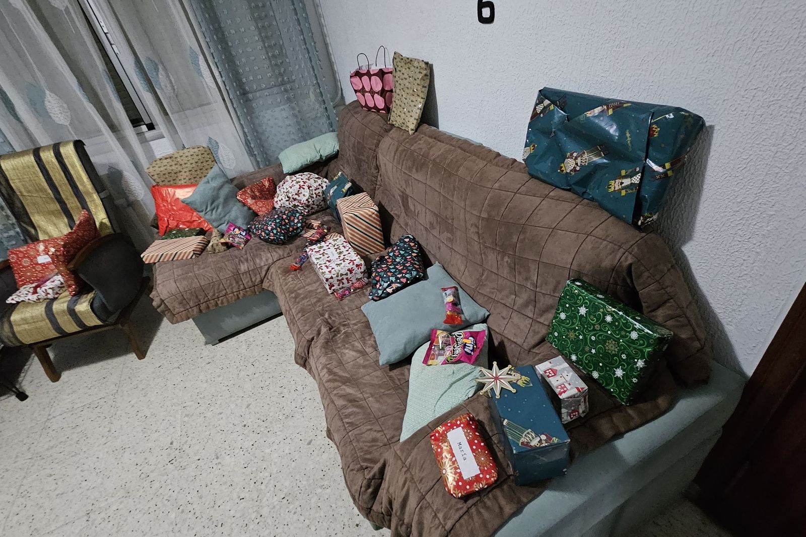 Las fotos de los juegos en la calle y ambiente en el día de Reyes