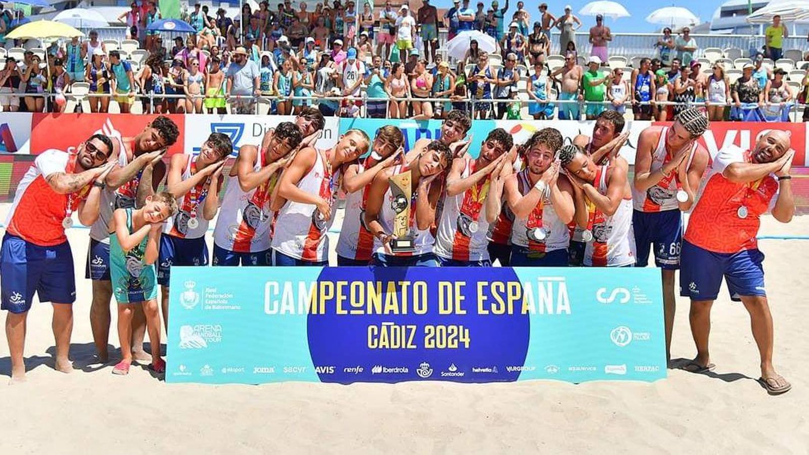 El conjunto cadete masculino del BM Playa Algeciras