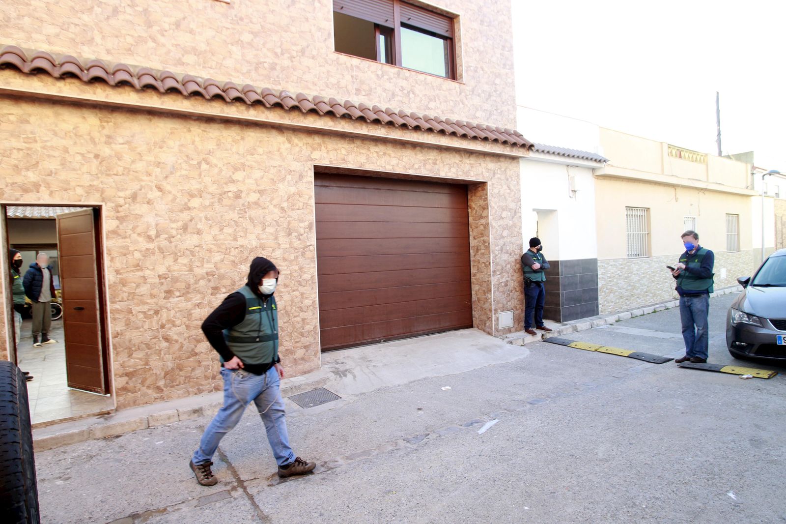 Operación de la Guardia Civil en La Atunara