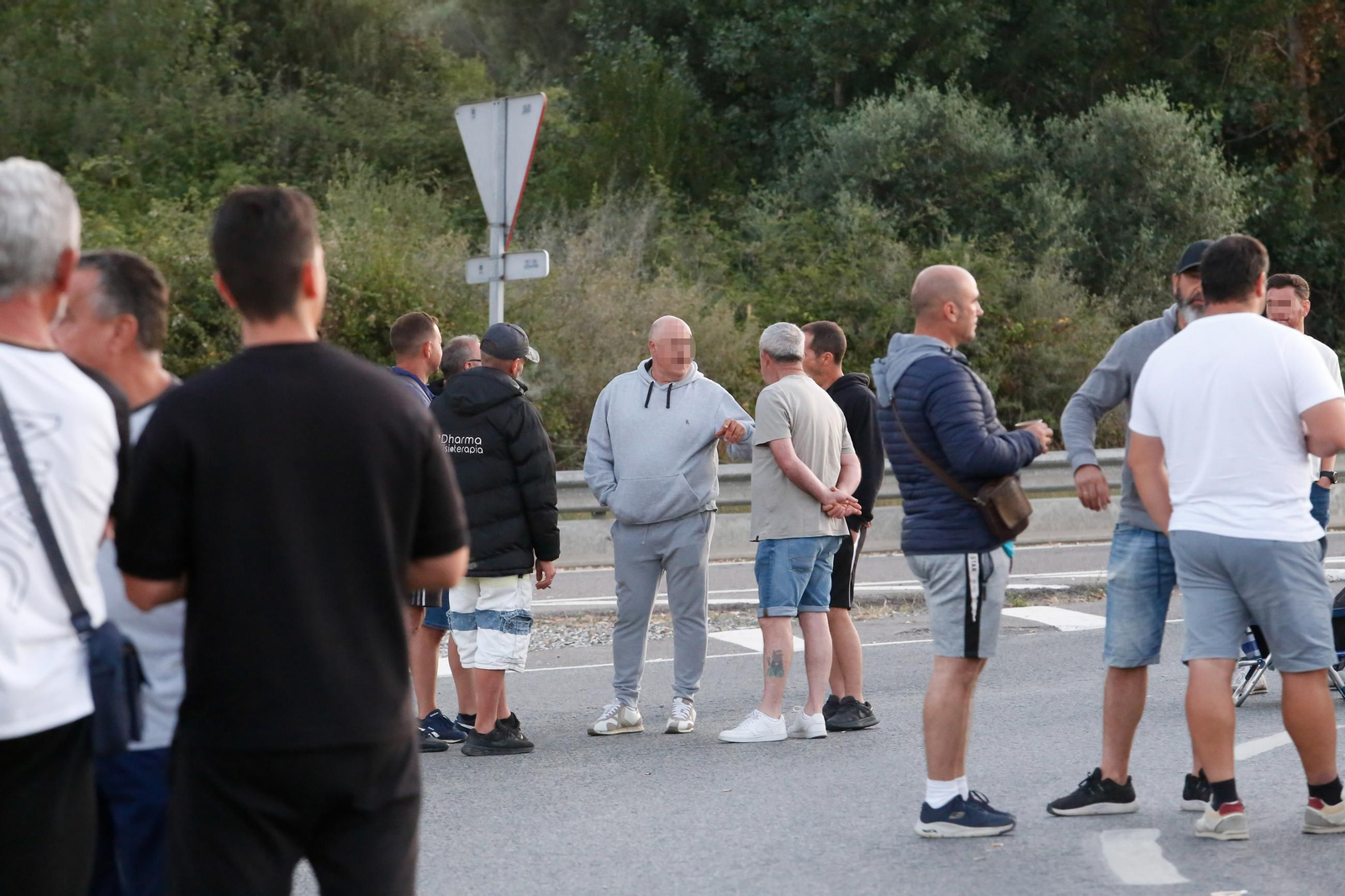 Fotos de la jornada del jueves de la huelga del metal en el Campo de Gibraltar