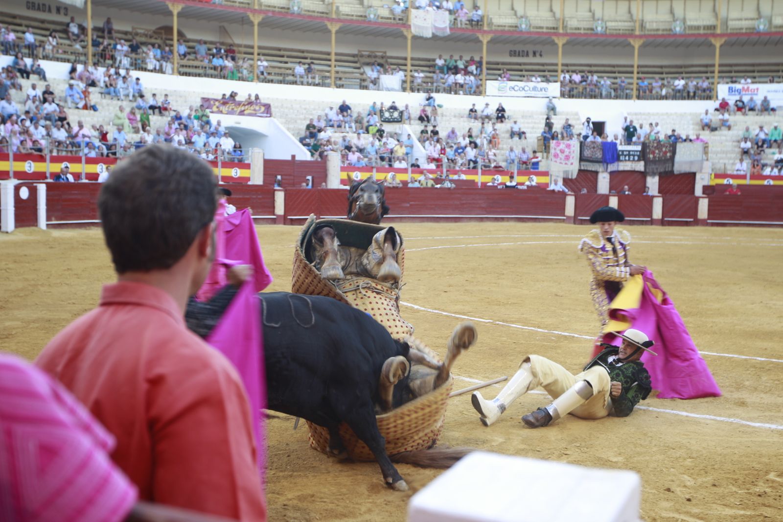 Fotogalería de la novillada de la Feria Taurina de Almería 2022