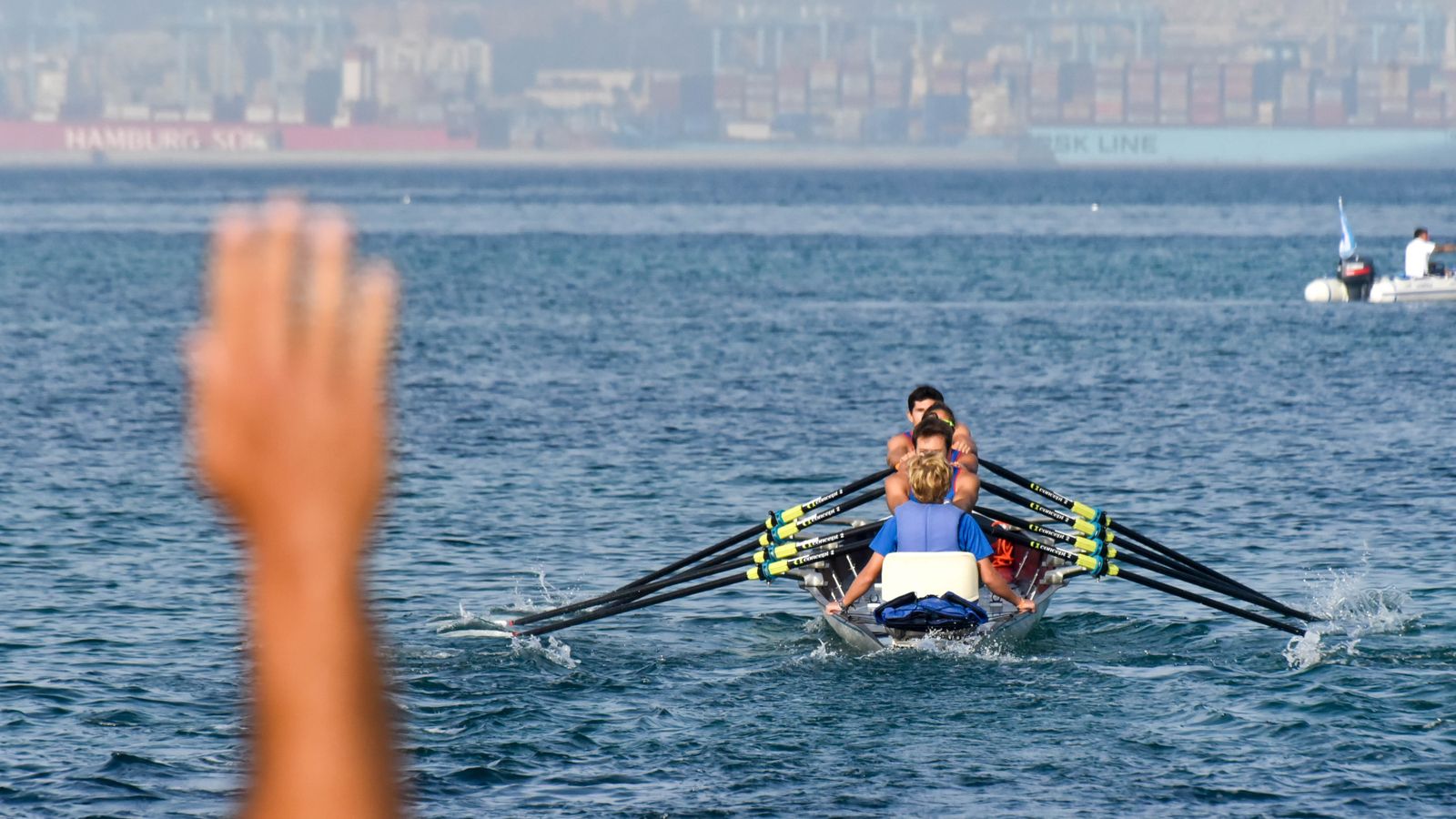 Las fotos del Campeonato de Remo en La Línea