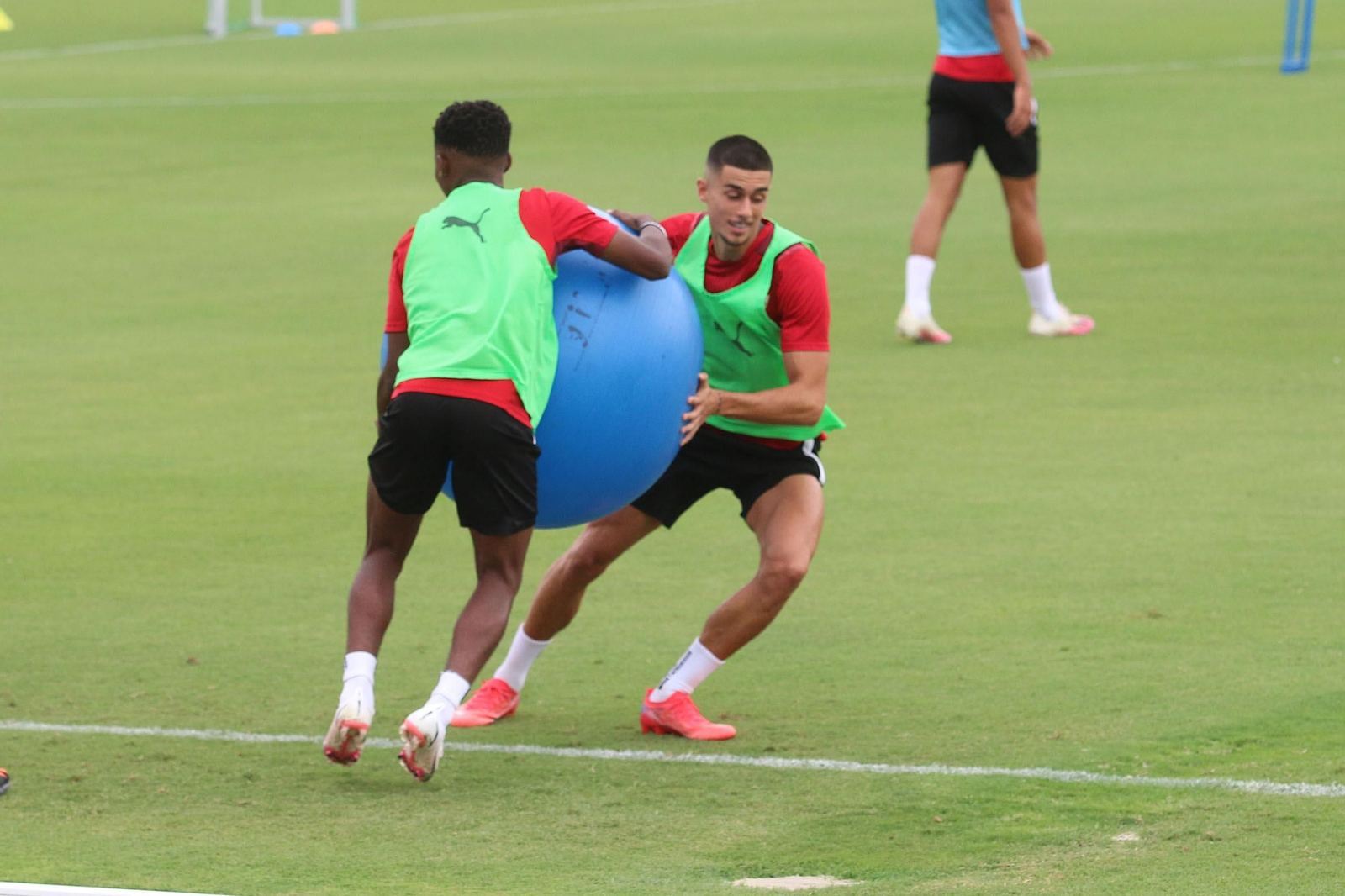 Fotogalería del entrenamiento de la UD Almería del miércoles 11 de agosto