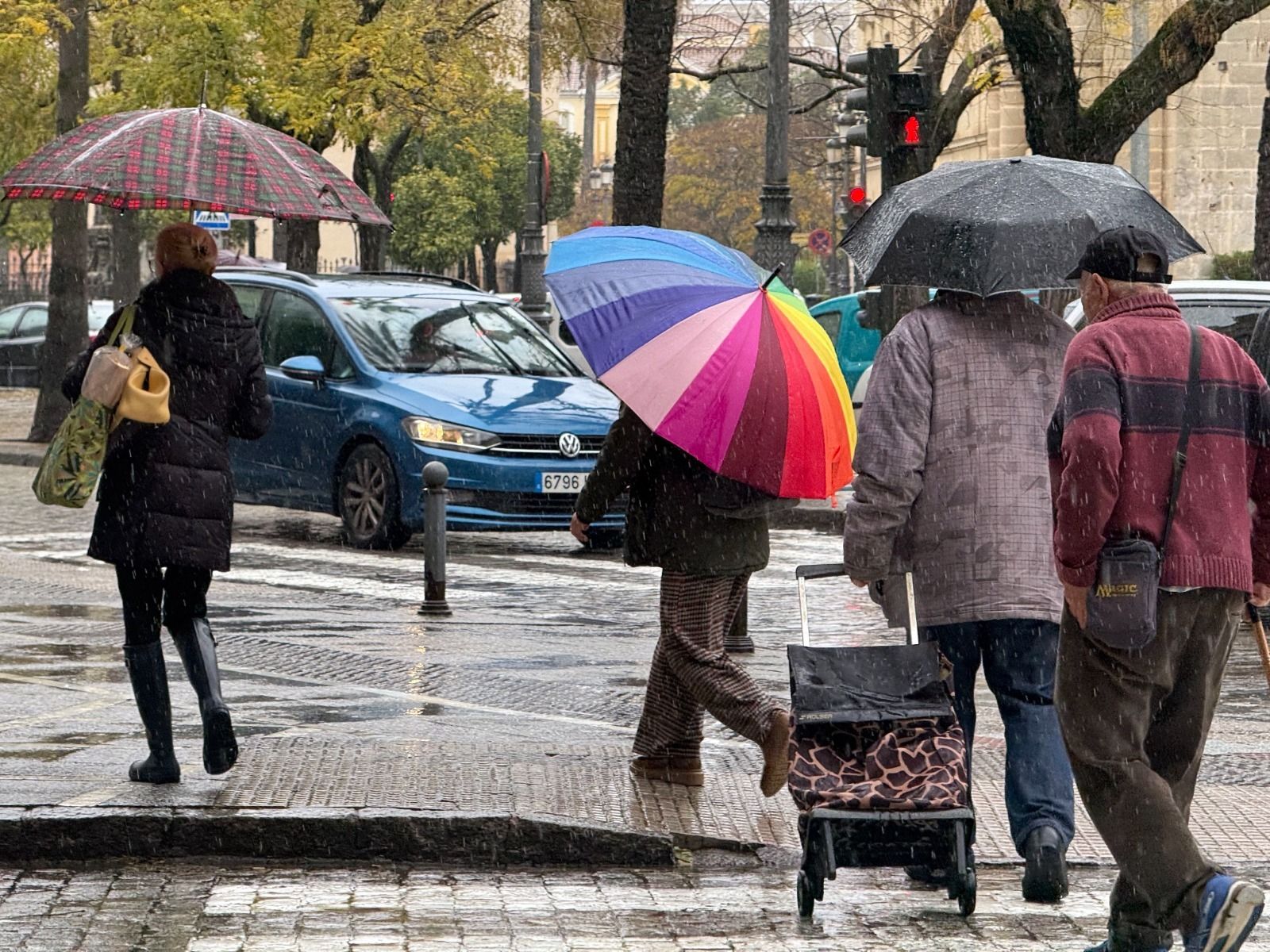Este fin de semana, el último del año, volveremos a sacar los paraguas por el regreso de las lluvias a Jerez