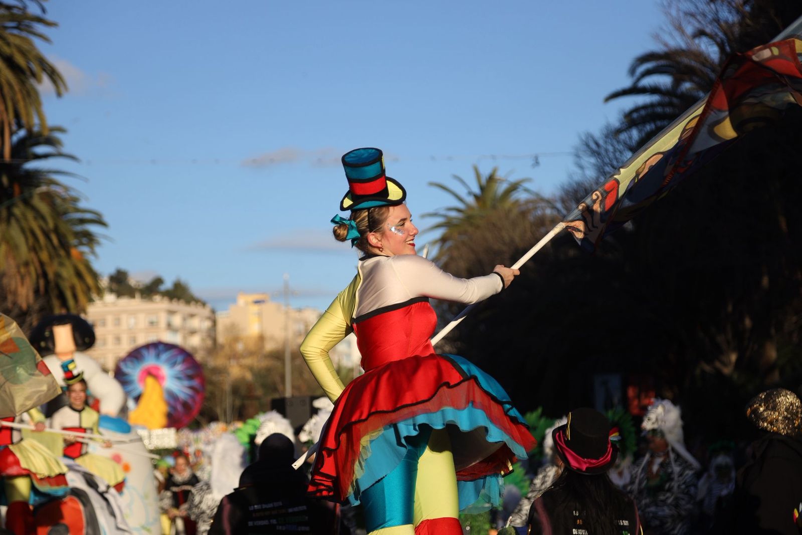 El Gran Desfile del Carnaval de Málaga, en imágenes