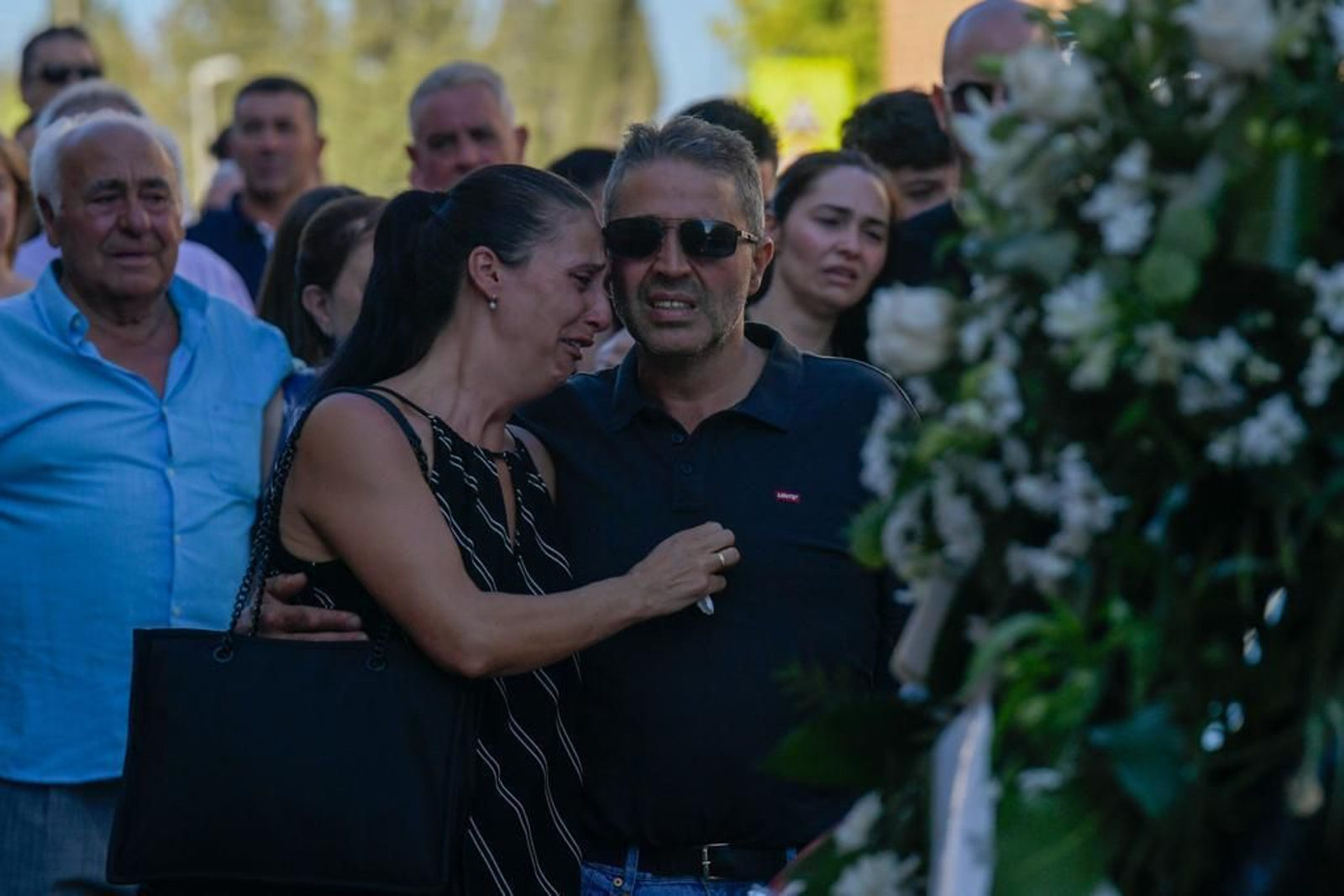 Primeras imágenes del entierro de Juan Trujiilos en Íllora