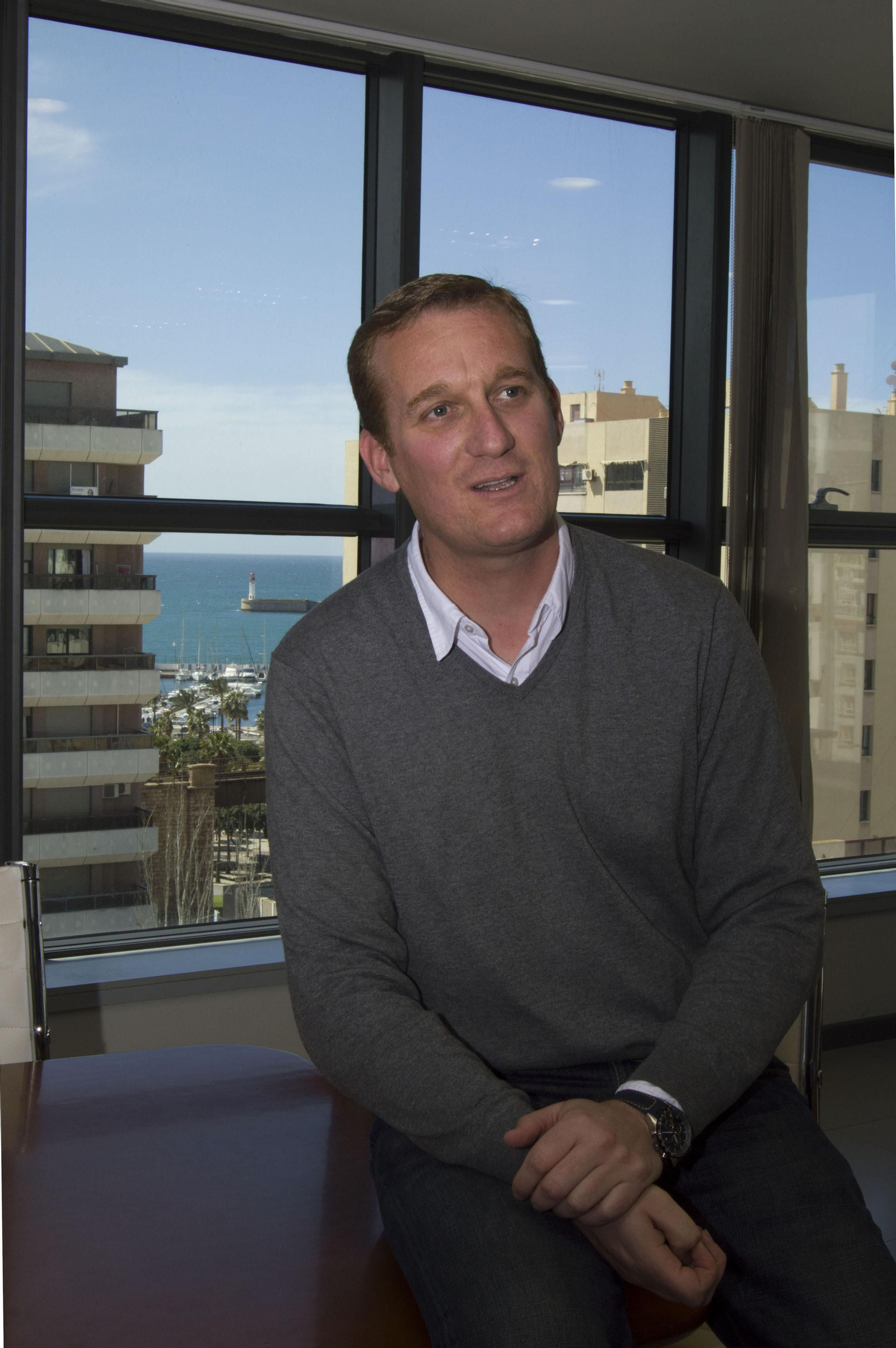 El delegado Raúl Enríquez.