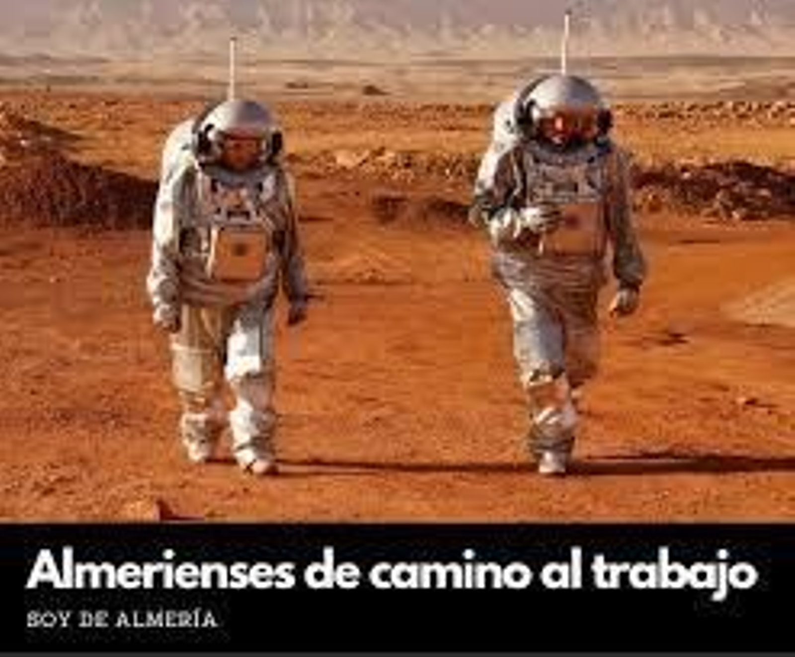 La calima se está haciendo nuestra amiga...