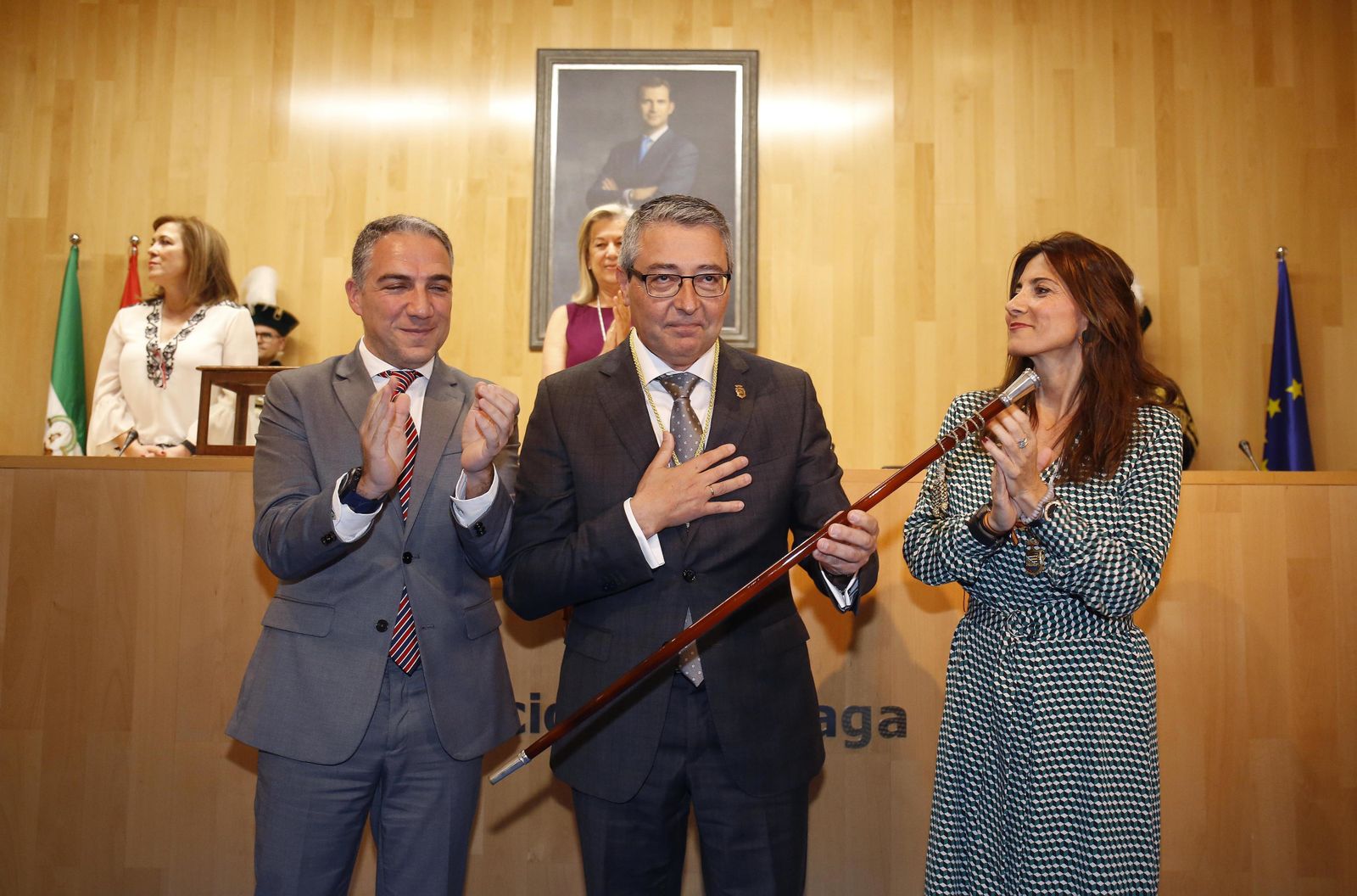 Las imágenes de la investidura de Francisco Salado como presidente de la Diputación de Málaga