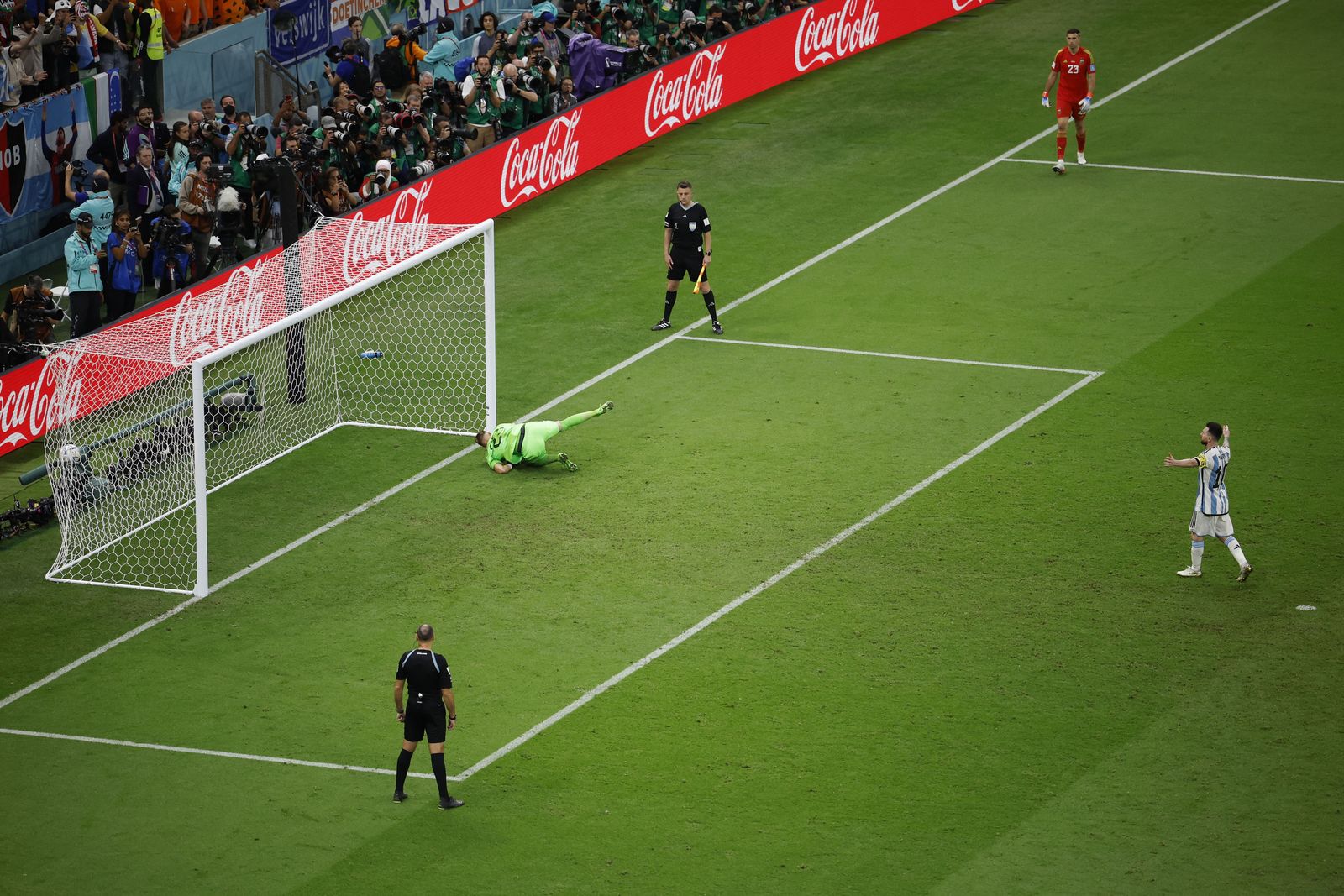 Las imágenes del Países Bajos - Argentina en los cuartos de final del Mundial de Qatar
