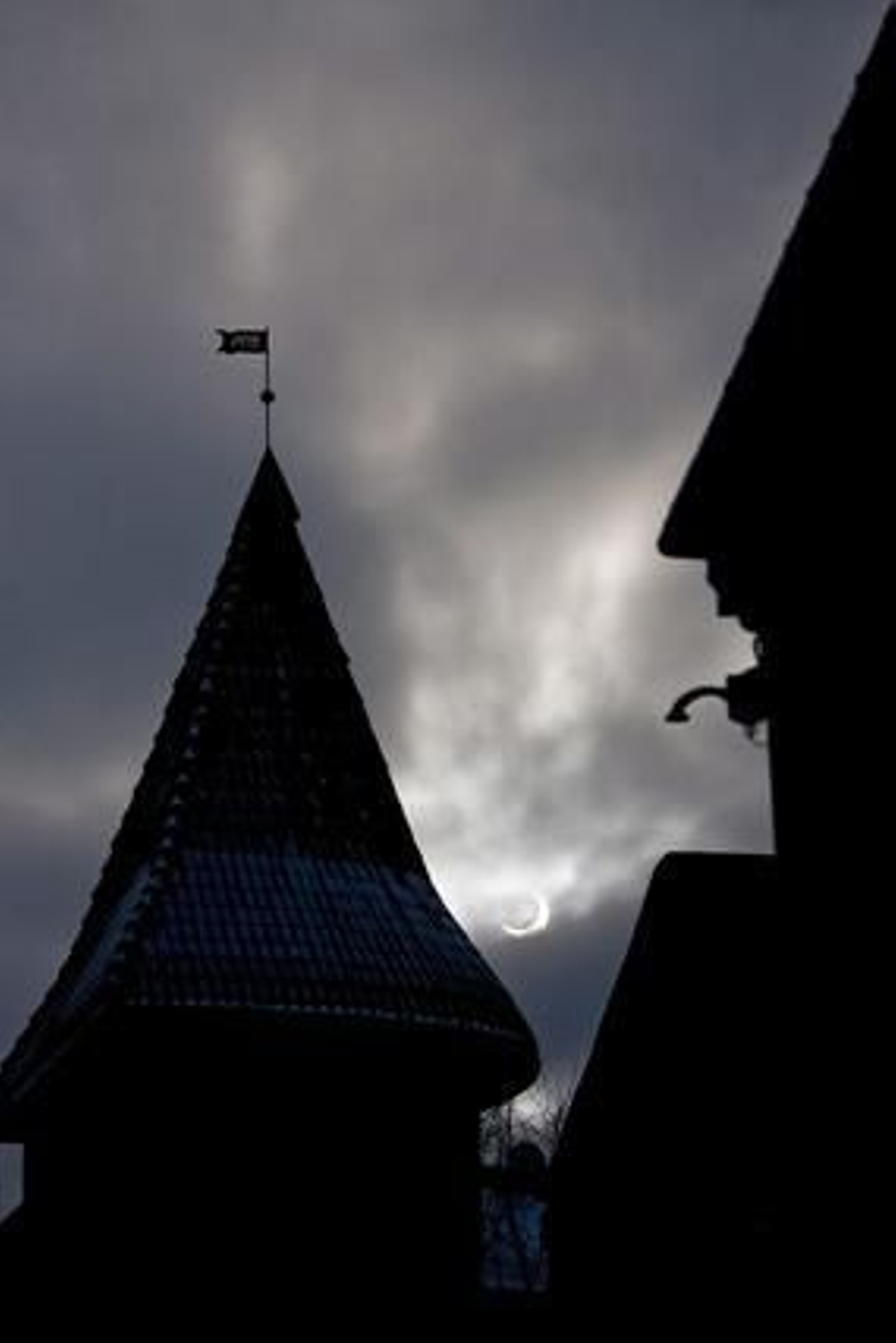 El primer eclipse del año.

Foto: AFP/Reuters