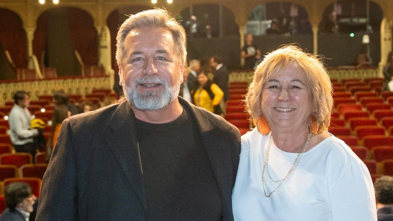 Francisco José Román e Inés Alba.