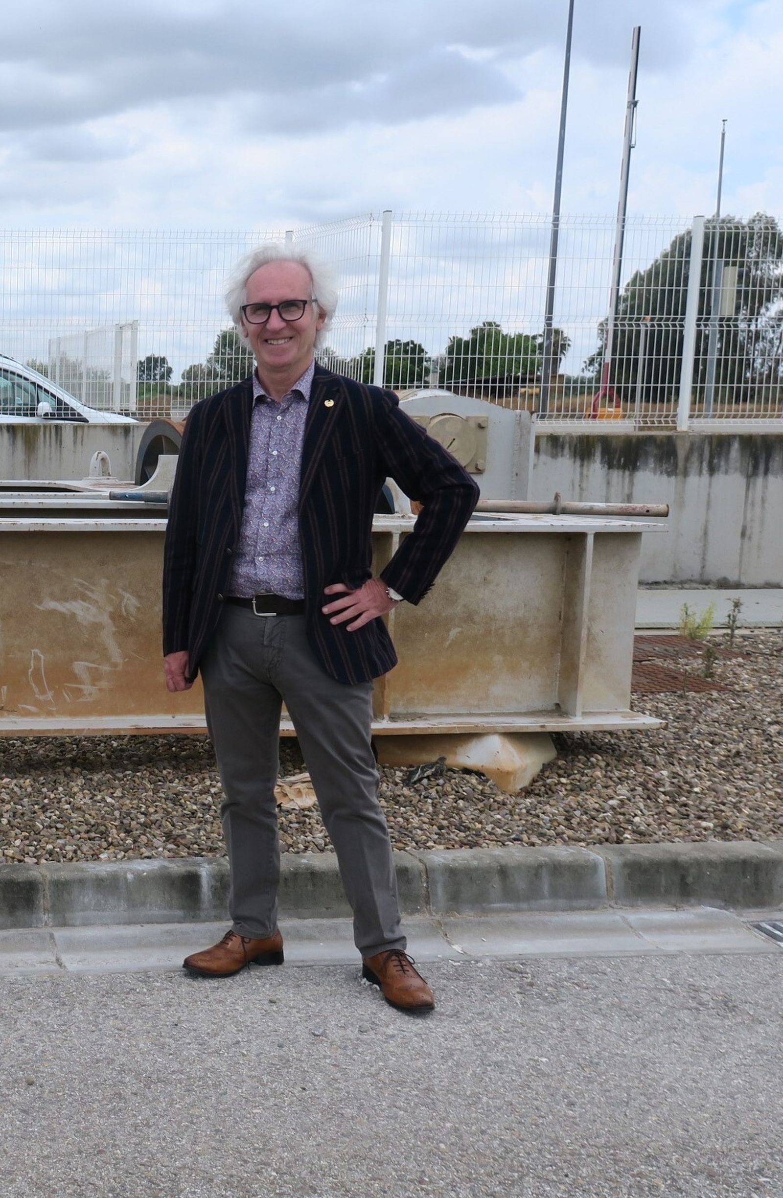 Pietro Tucci, representante provincial de Sevilla del Colegio de Ingenieros de Caminos.