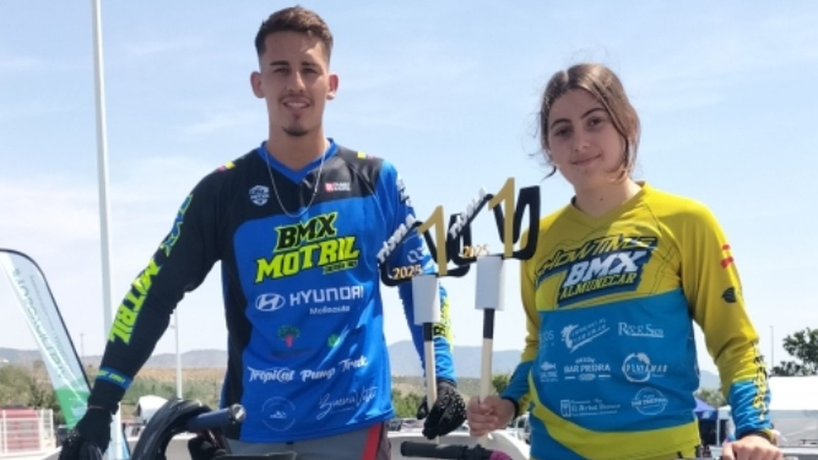 David Estiven y Rosa María, grandes protagonistas de esta cita.