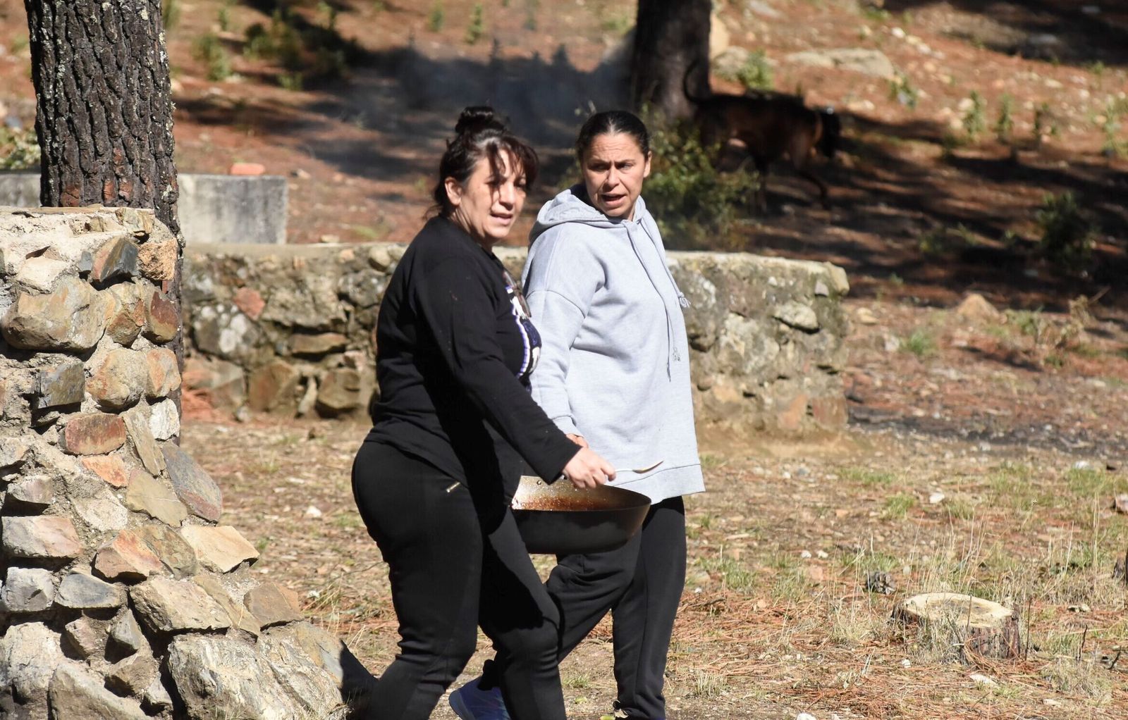 Las imágenes de los peroles por San Rafael en Los Villares