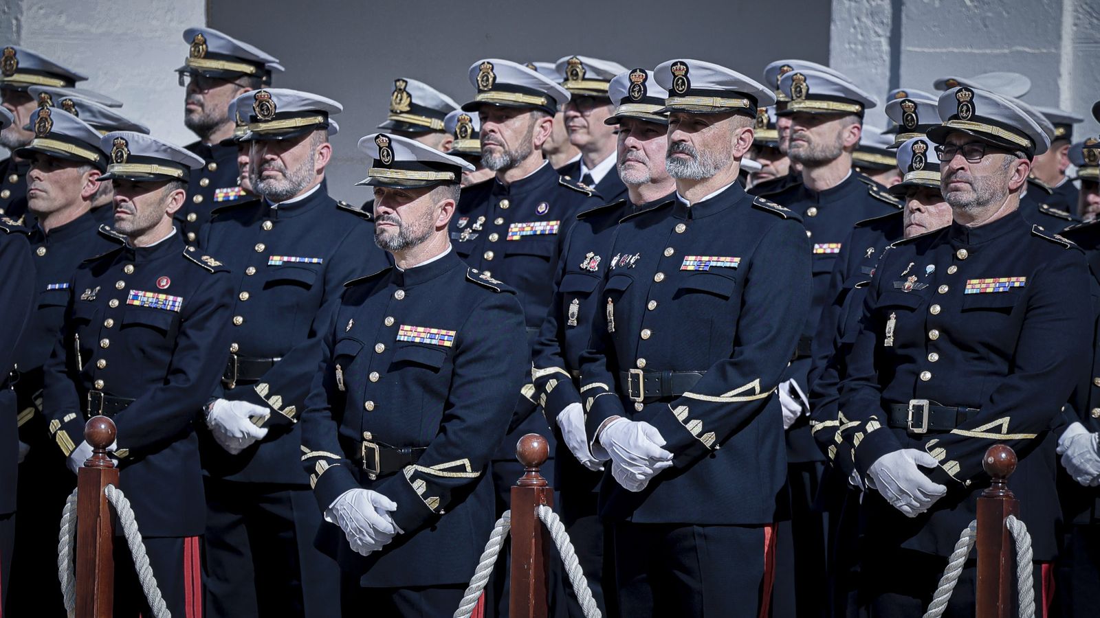 Las imágenes de la celebración del 489º Aniversario de la Infantería de Marina en Cádiz
