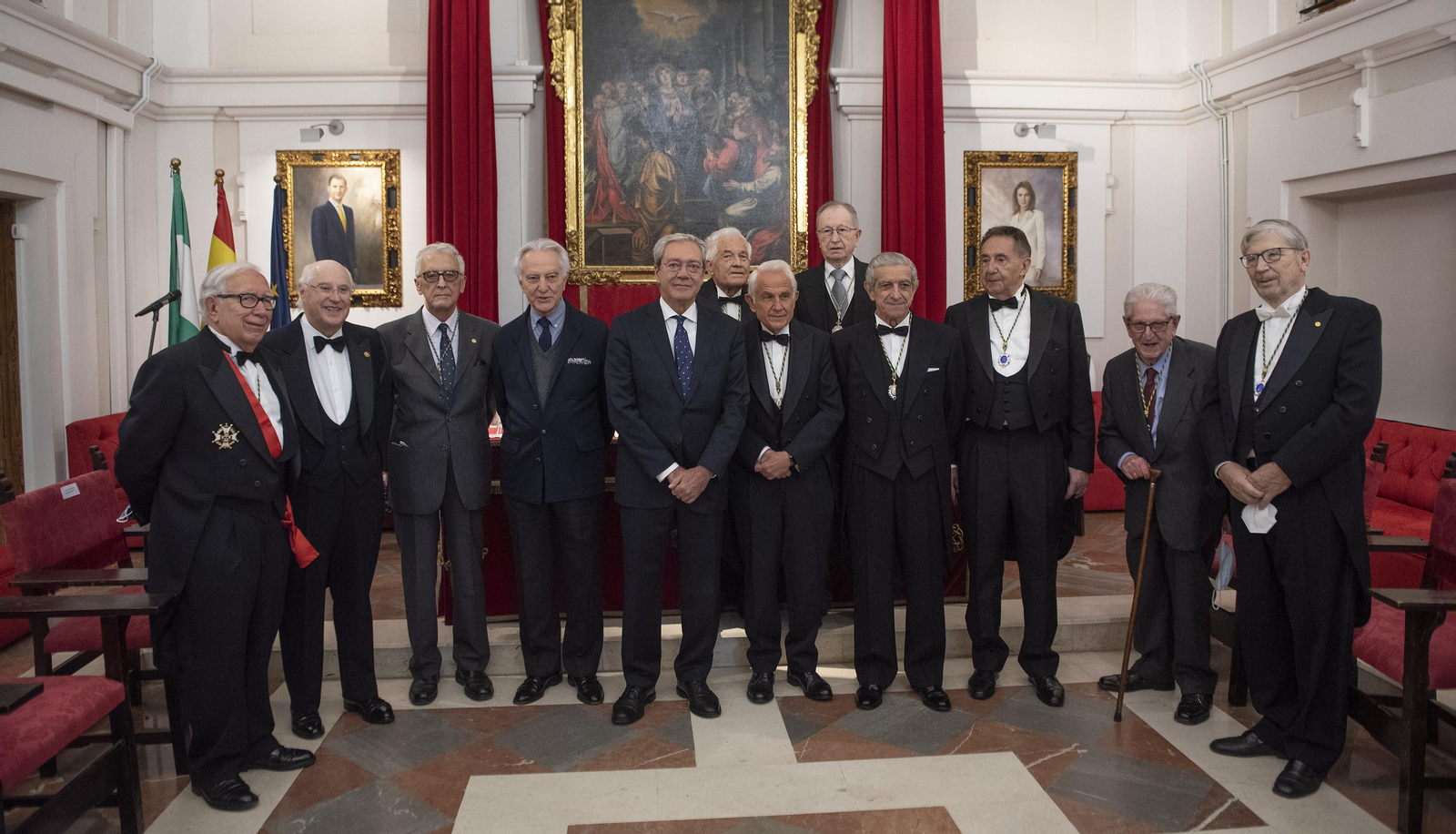 Acto de ingreso como Académico de Honor de D. Rafael Miranda Robredo